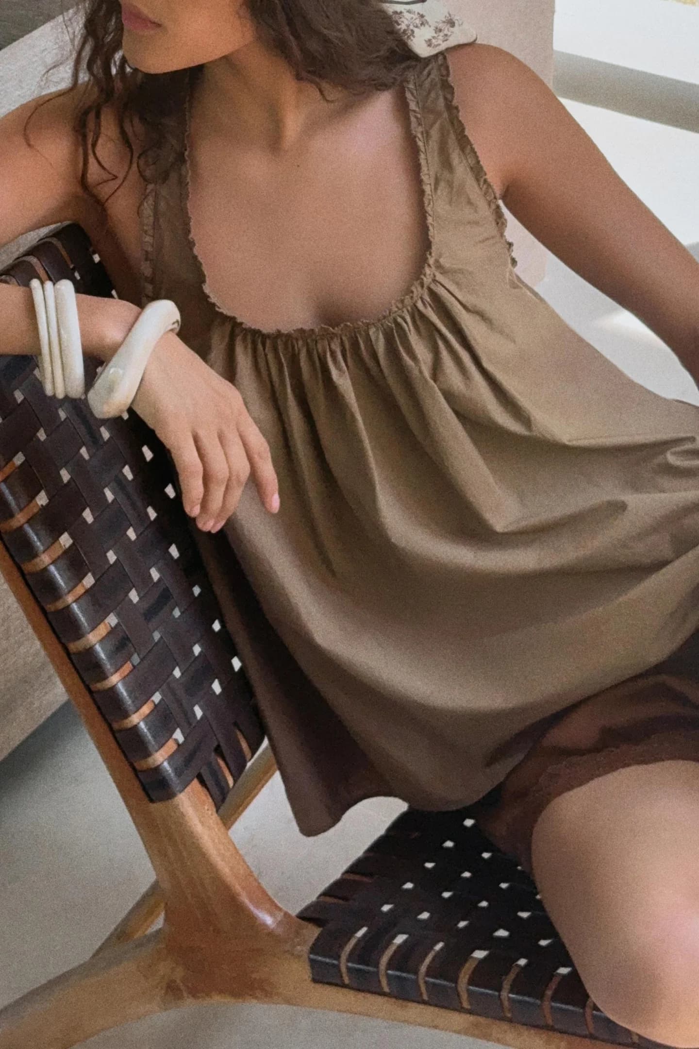 ТОП ИЗ ПОПЛИН НА ЛЯТКАХ - фото 3