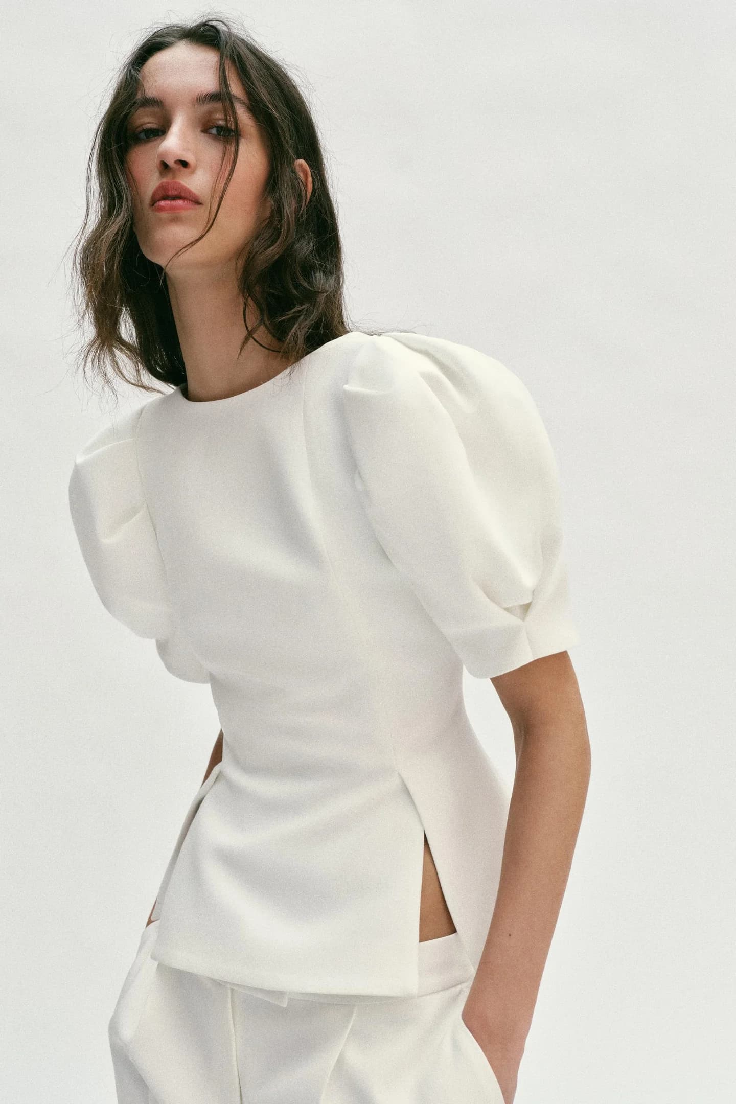 ТОП С БУХНЫМИ РУКАВАМИ