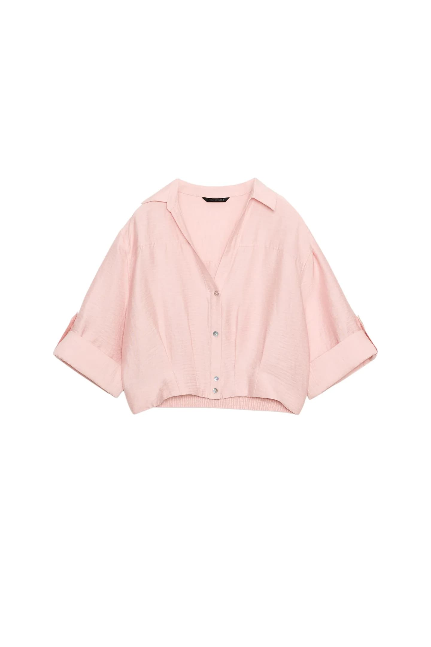 КОРОТКАЯ РУБАШКА С НЕСКОЛЬКИМ ЛЬНА - фото 3