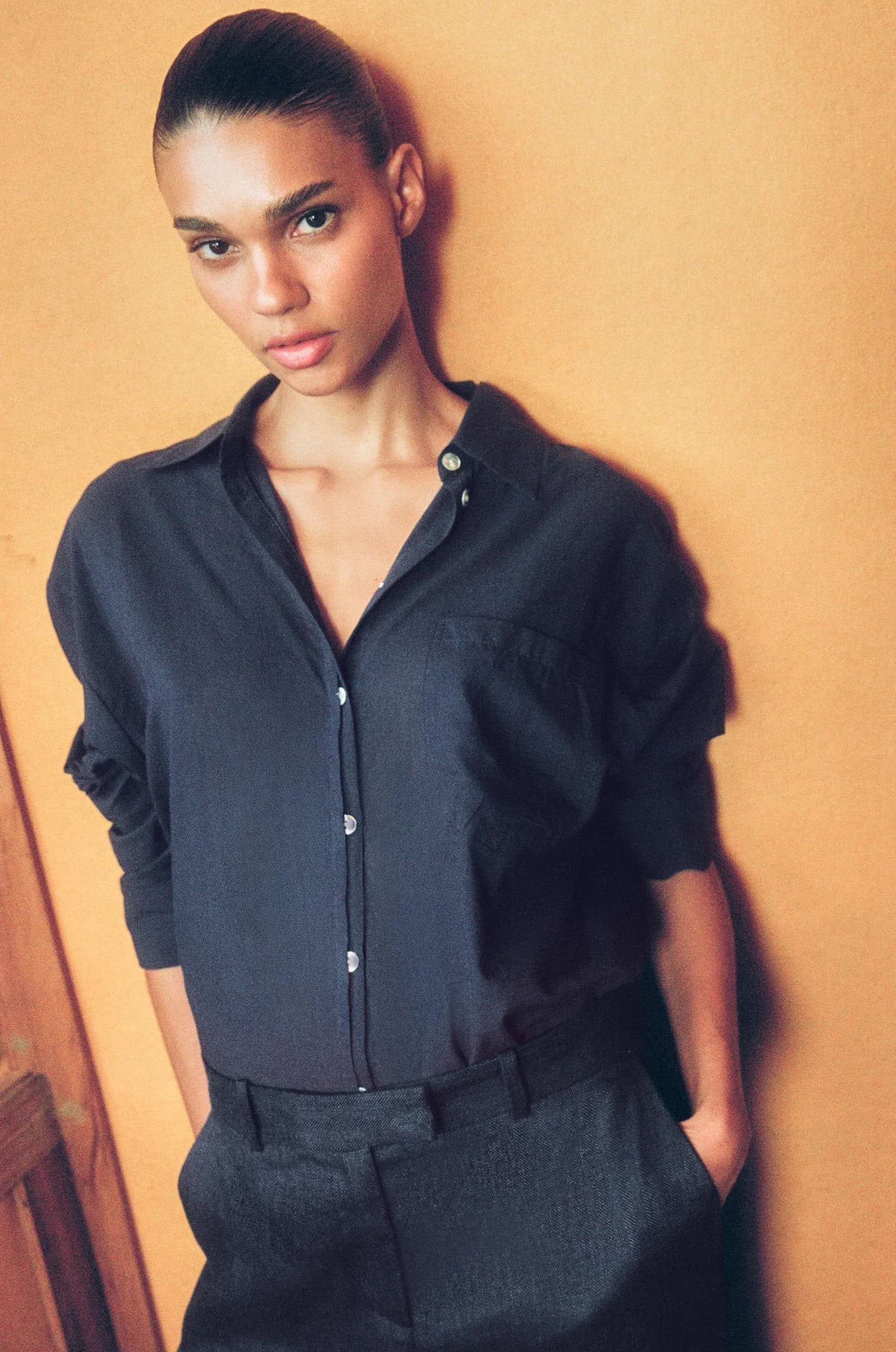 ХЛОПКОВАЯ РУБАШКА ОВЕРСАЙЗ