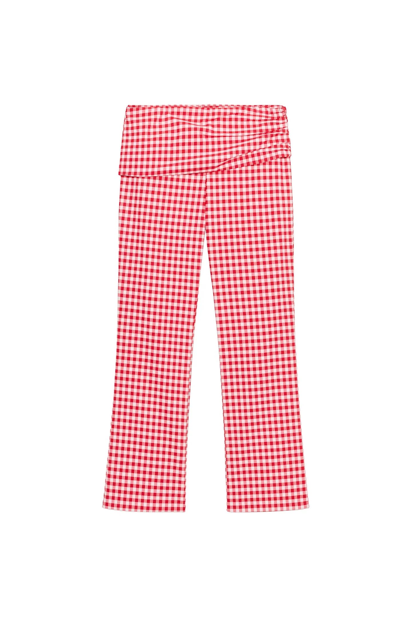 БРЮКИ-КАПРИ В КЛЕТКУ VICHY - фото 3