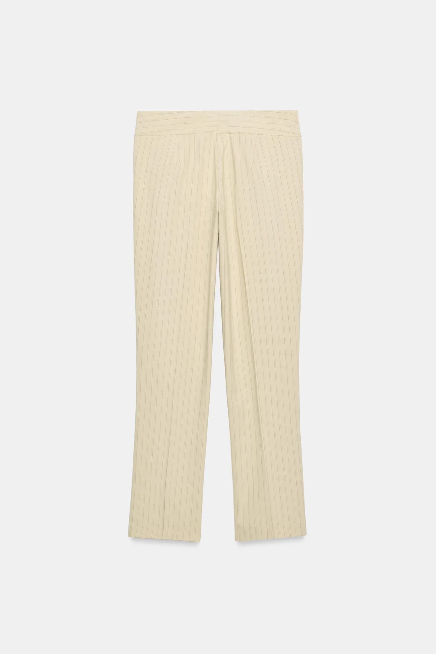 БРЮКИ ПРЯМОГО КРАЯ С ТЕННИСНЫМИ ПОЛОСАМИ - фото 2