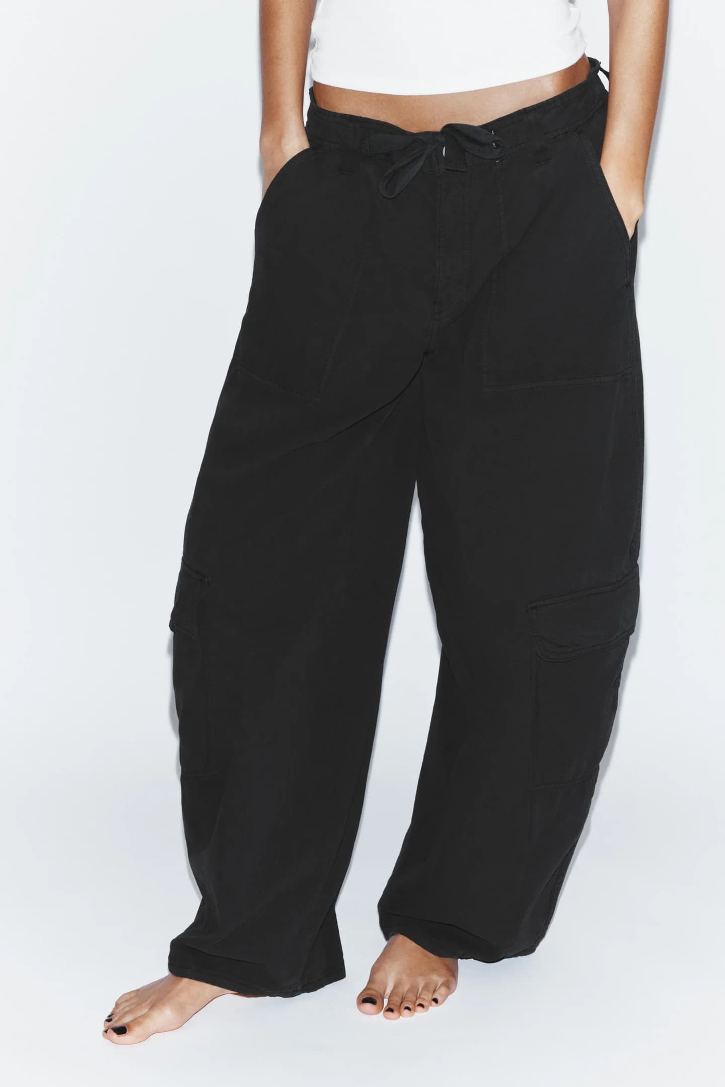 БРЮКИ-КАРГО ОВЕРСАЙЗ - фото 2