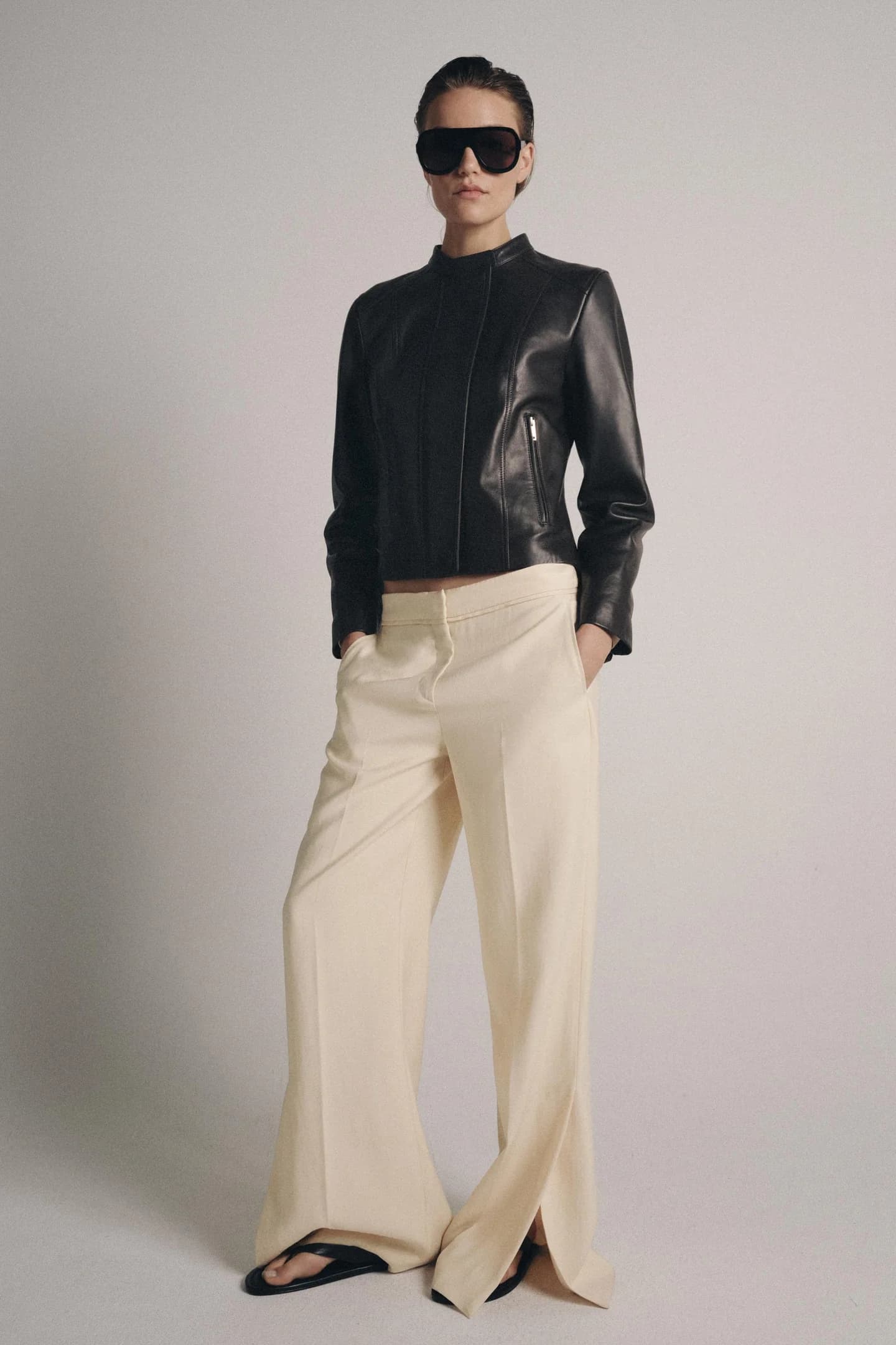 КОЖАНАЯ КУРТКА 100% ZW COLLECTION, ОГРАНИЧЕННАЯ ВЫПУСКА