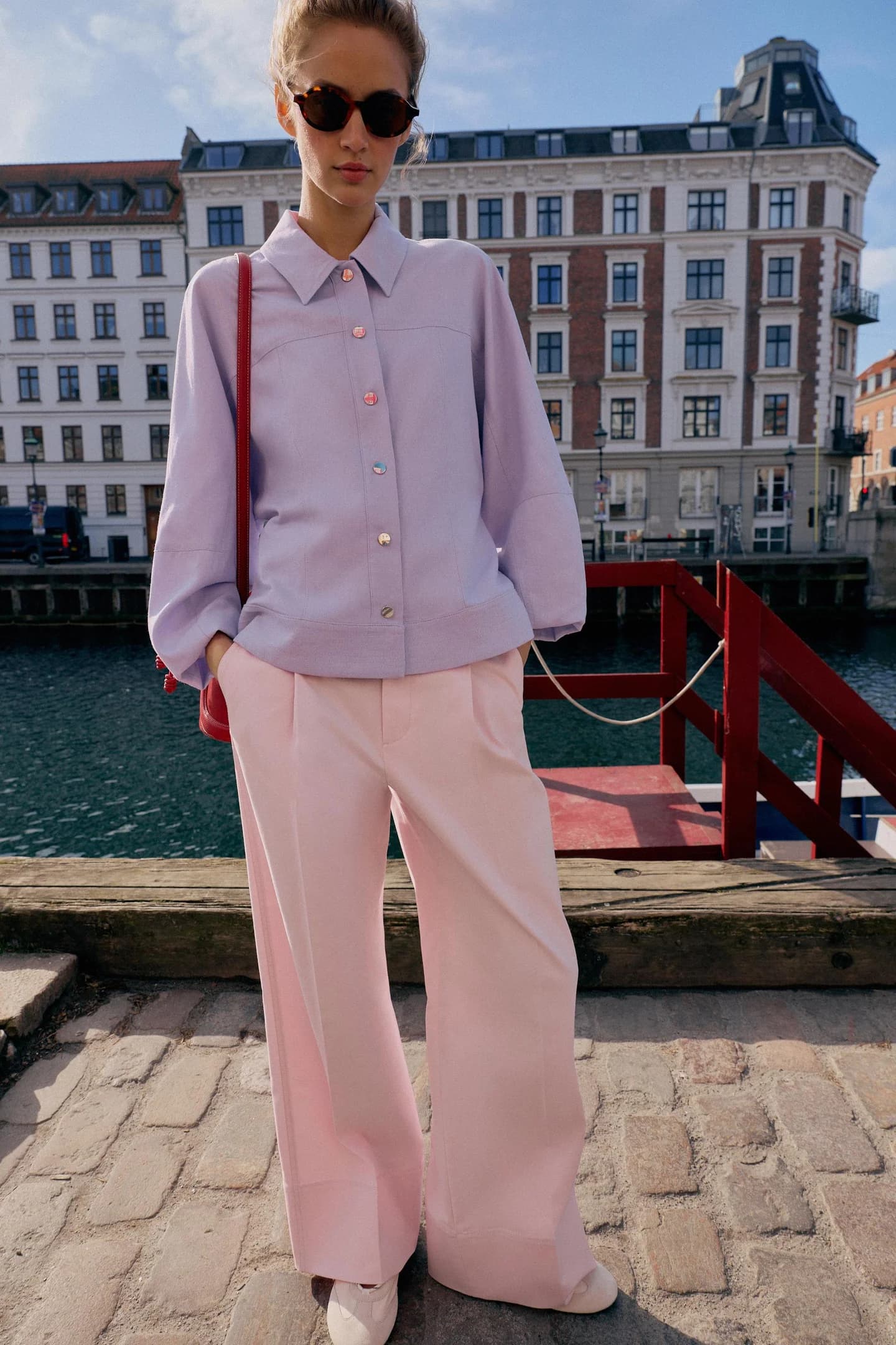 Льняная куртка с пышными рукавами - фото 2