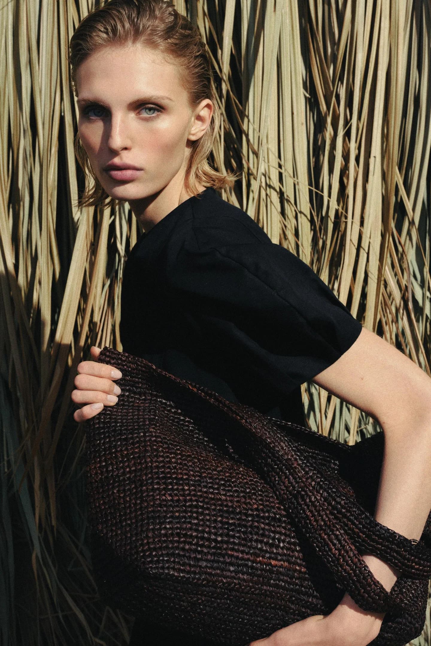 СУМКА-ШОППЕР ИЗ РАФИИ - фото 2