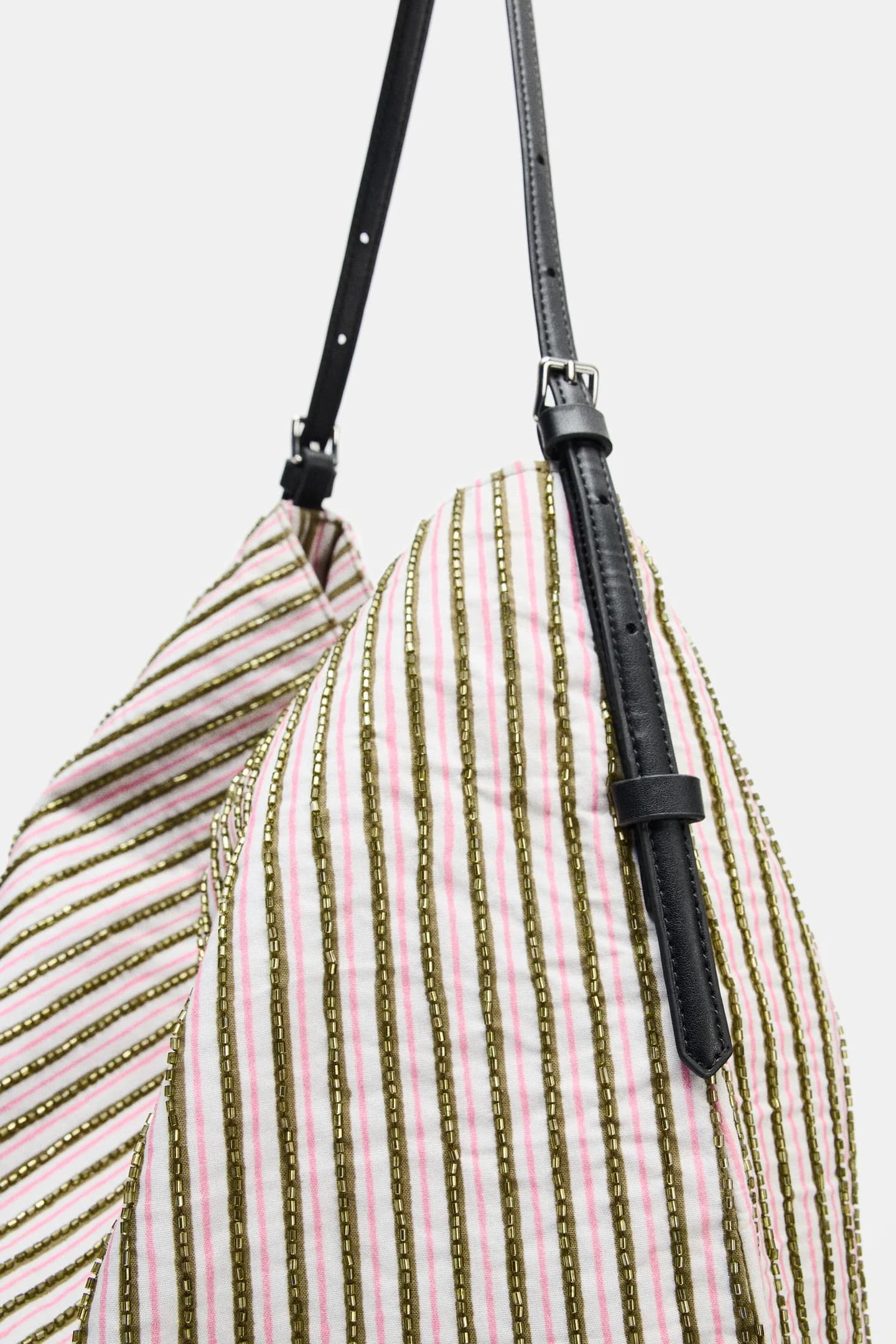 СУМКА-ШОППЕР С Аппликациями и блестящими деталями - фото 3