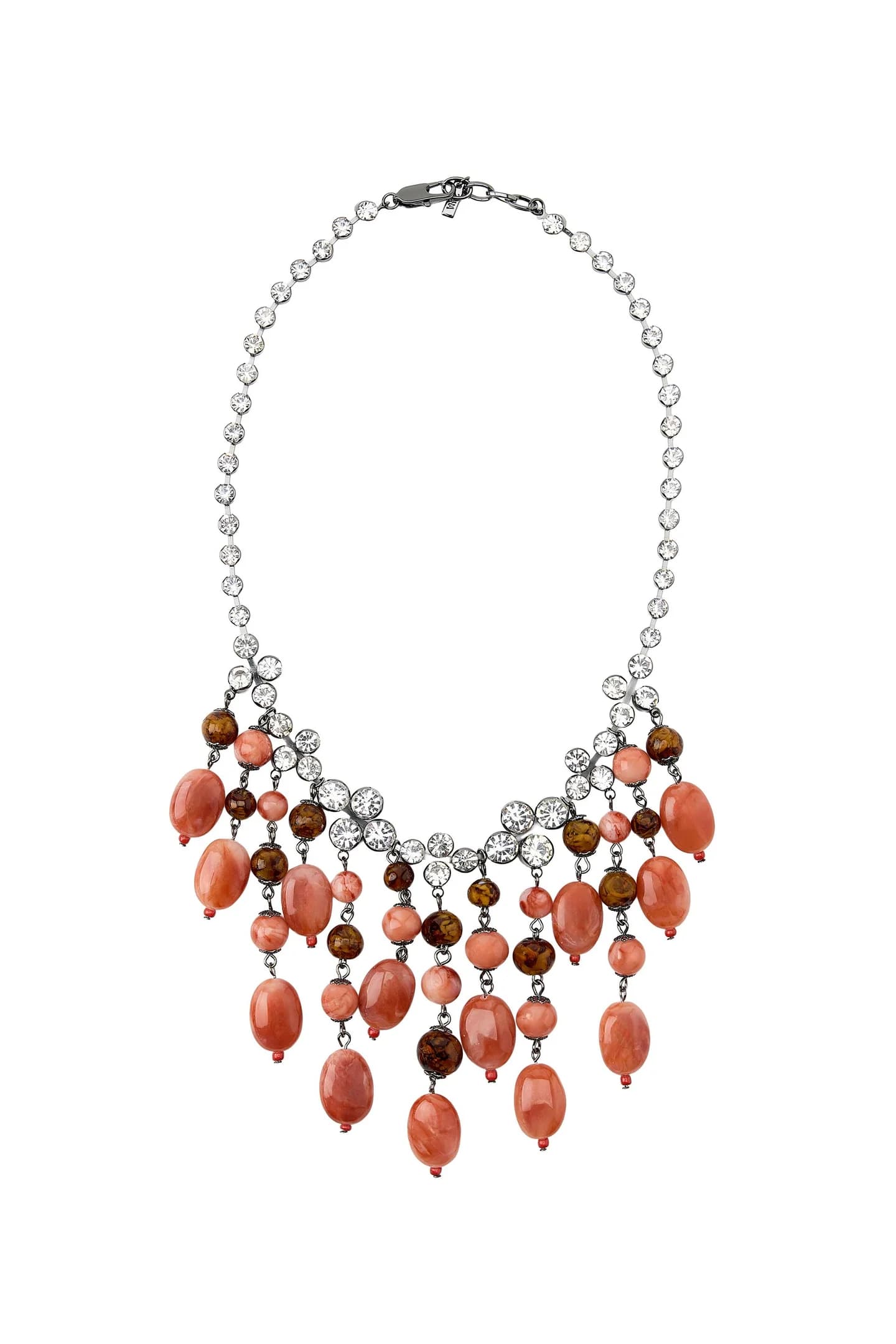 КАСКАДНОЕ ОЖЕРЕЛЬЕ С КАМНЯМИ - фото 5