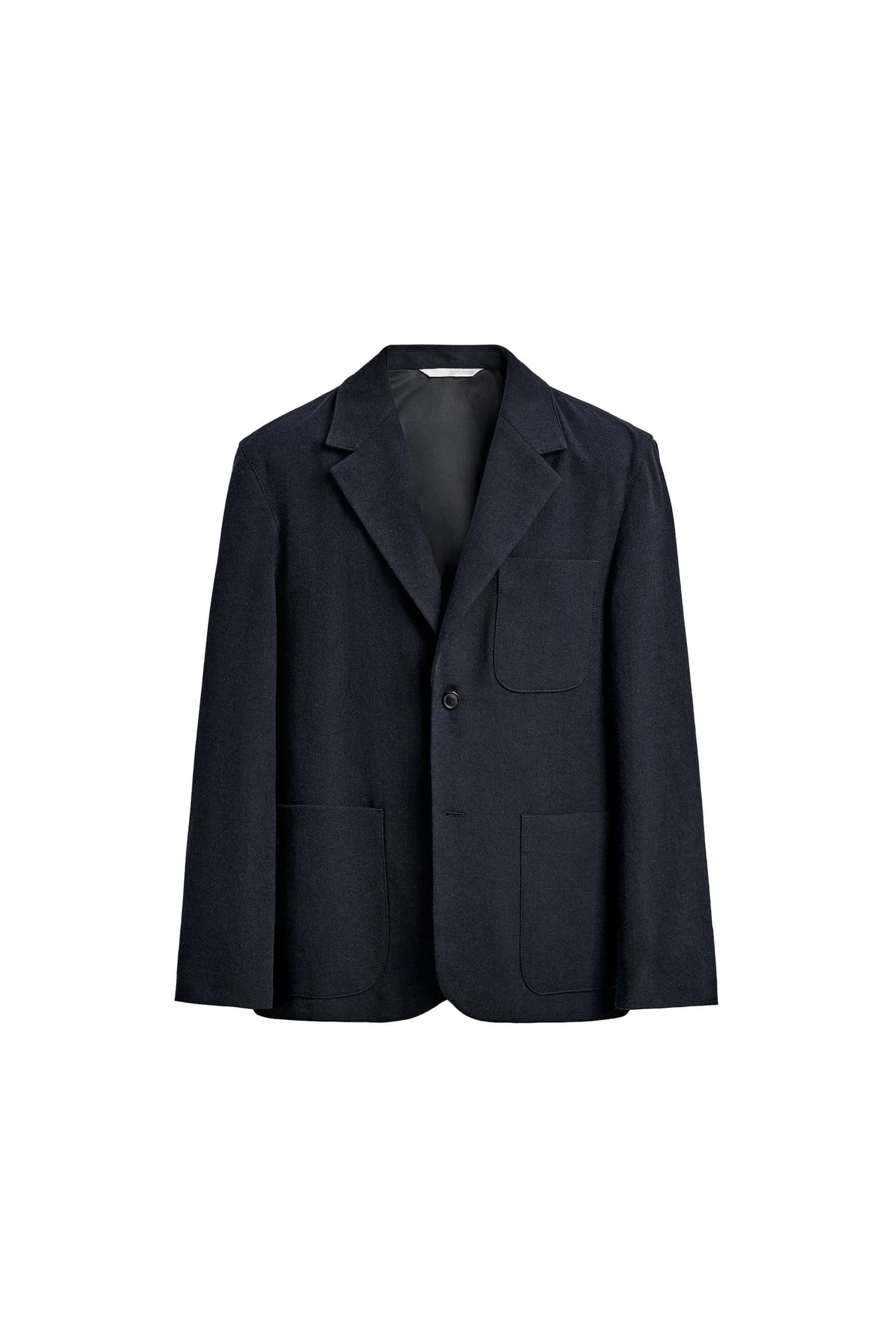 ШЕРСТЯНОЙ ПИДЖАК С НАЛАТАЧНЫМИ КАРМАНАМИ - фото 3