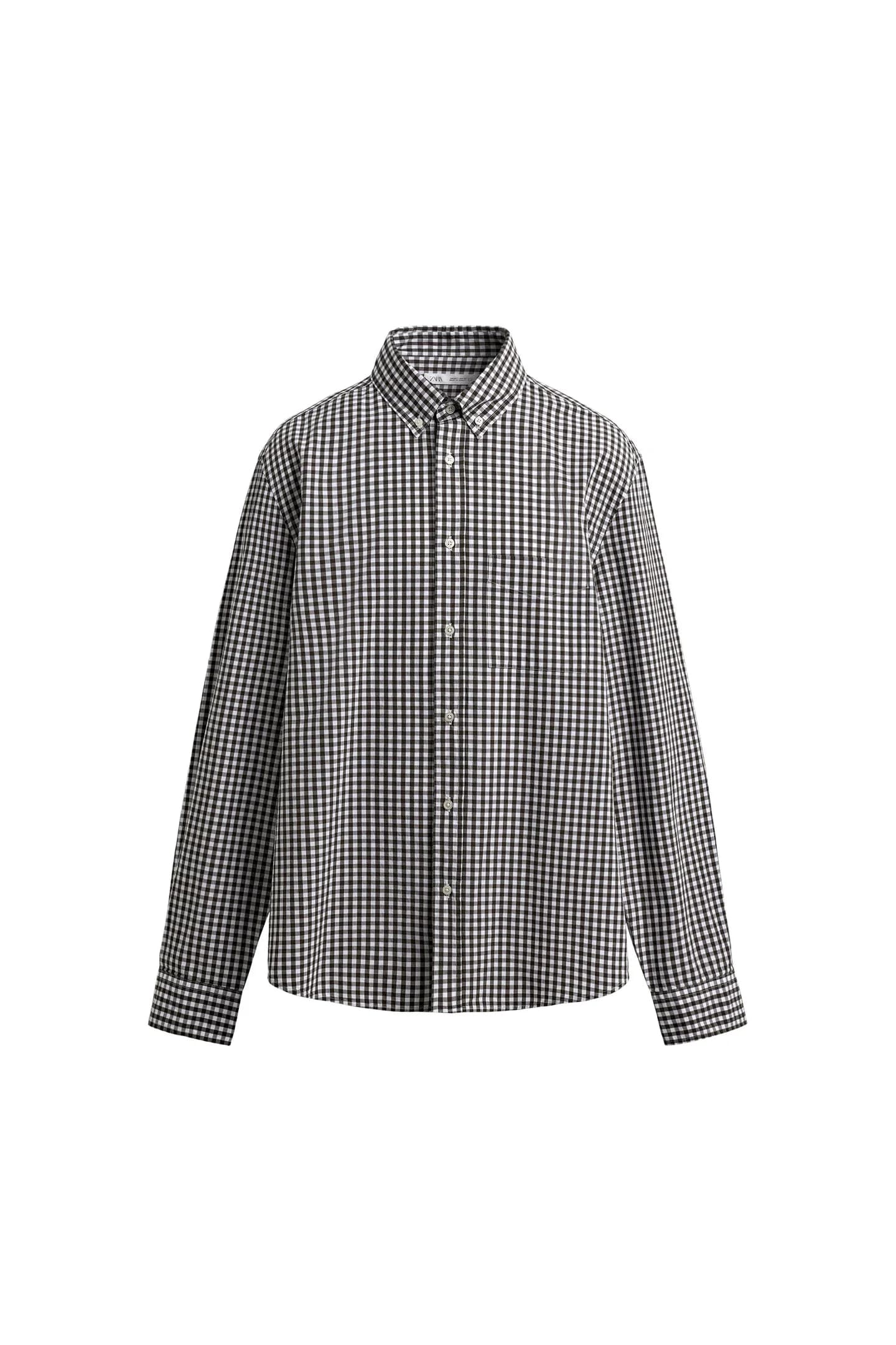 РУБАШКА ПРЯМОГО ИЗ ХЛОПКА - фото 7