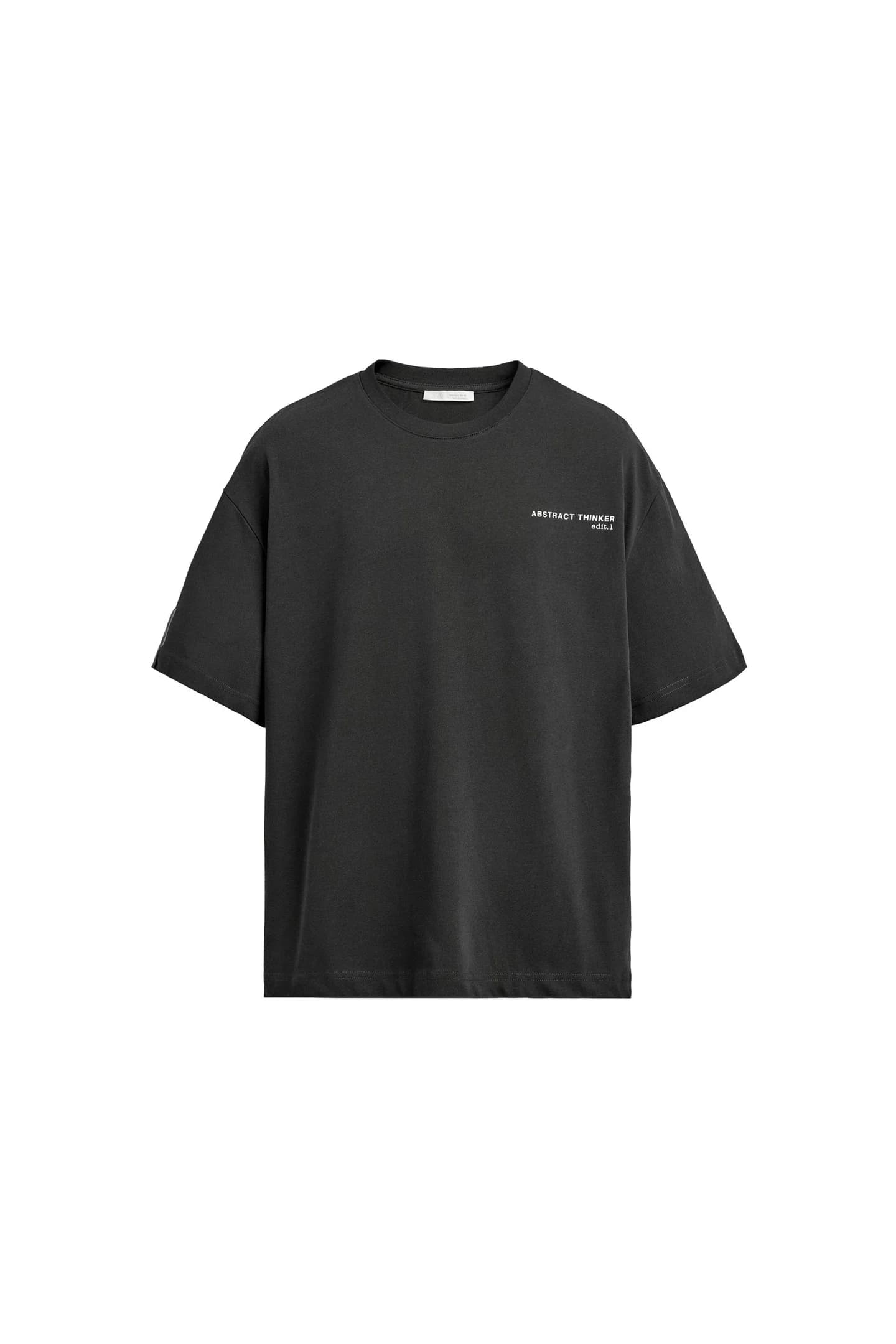 ФУТБОЛКА С КОНТРАСТНОЙ НАДПИСЬЮ. - фото 3