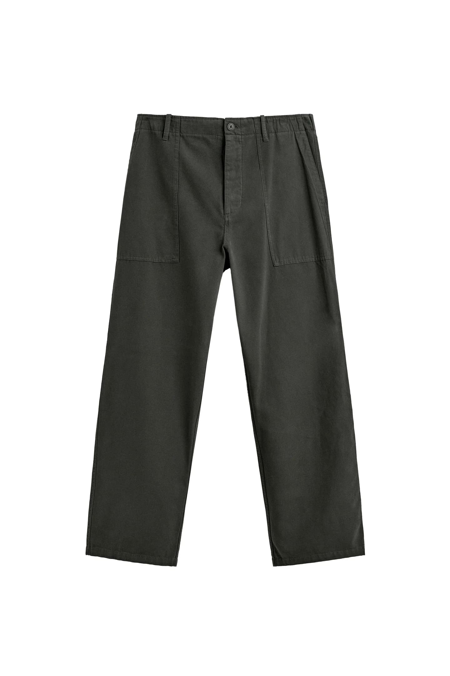 БРЮКИ СВОБОДНОГО КРАЯ С РЕМНЯМИ - фото 3