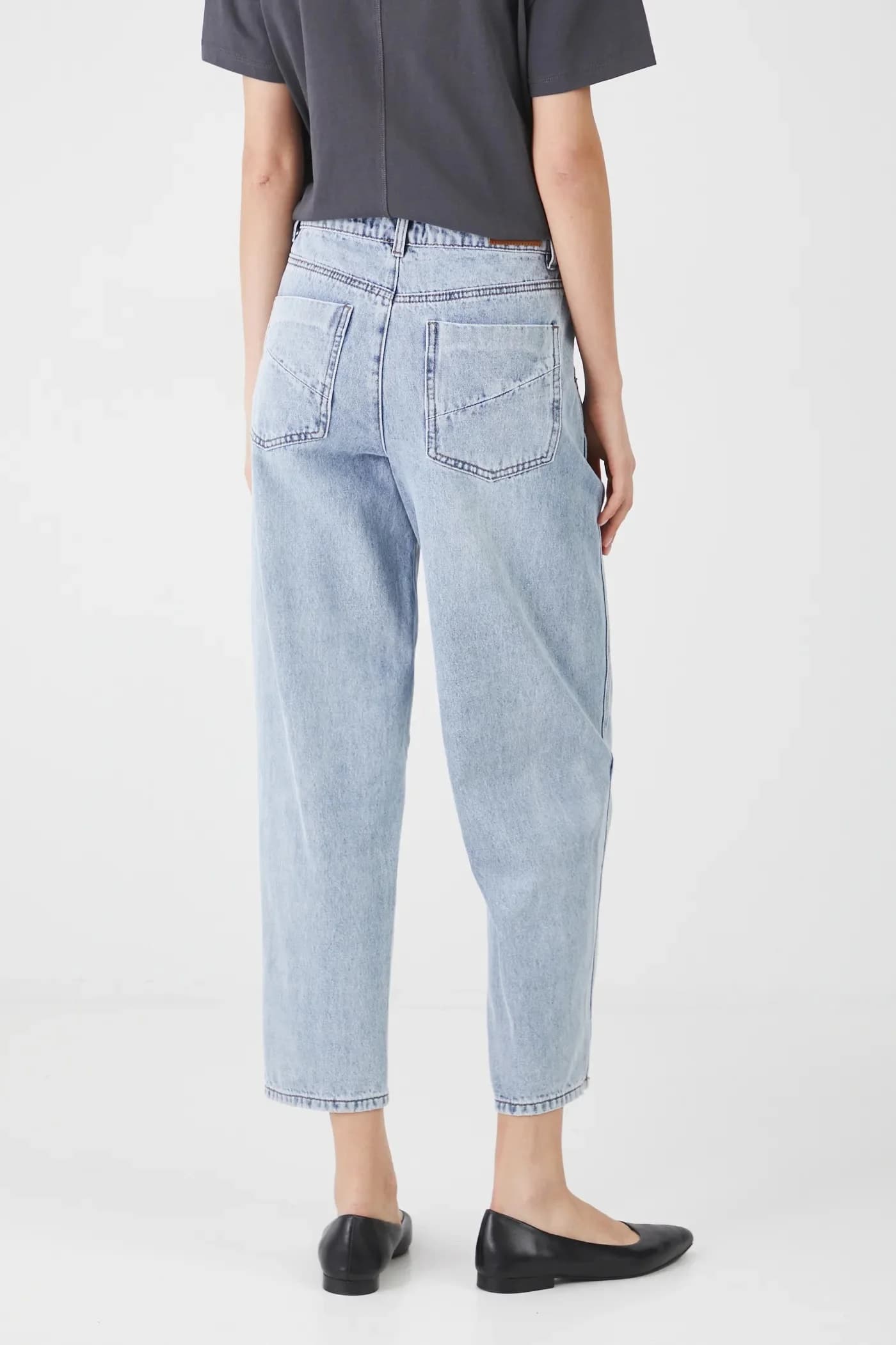 Хлопковые джинсы - фото 3