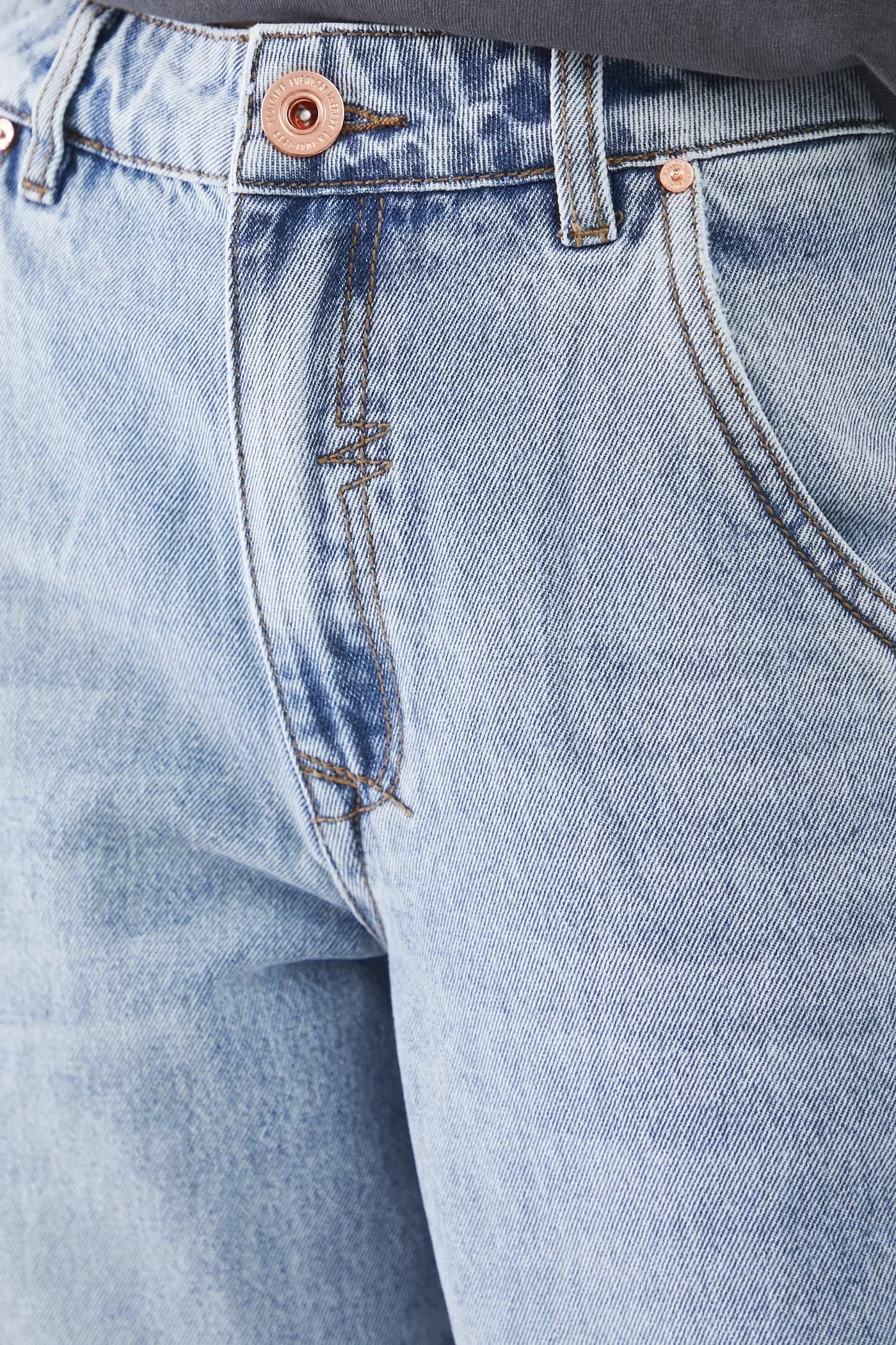 Хлопковые джинсы - фото 4