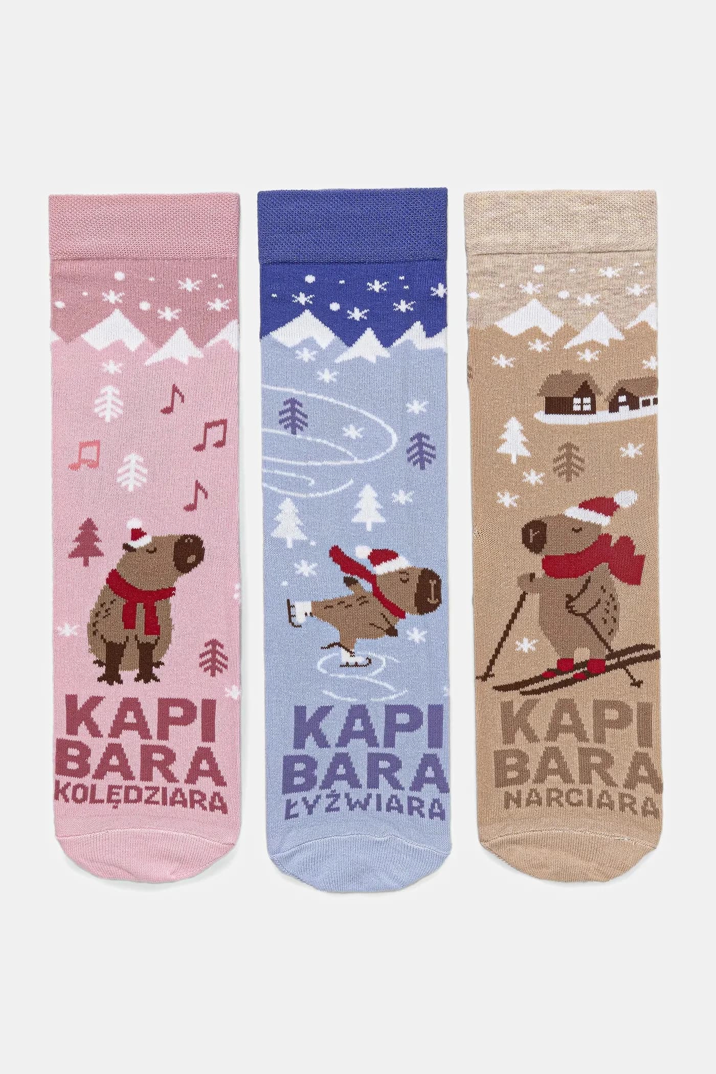 Женские хлопковые носки, 3 пары