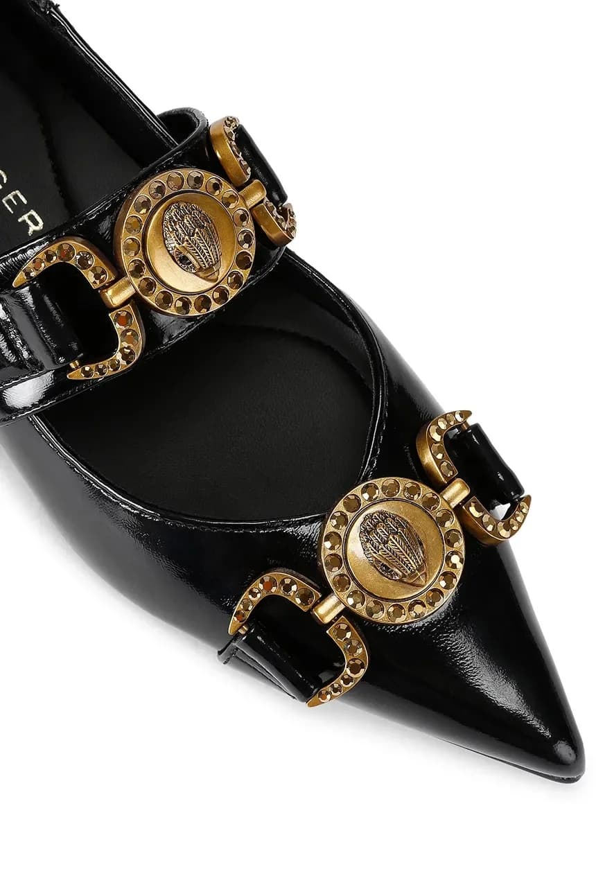 Кожаные балетки Mansion Point Slip On - фото 3