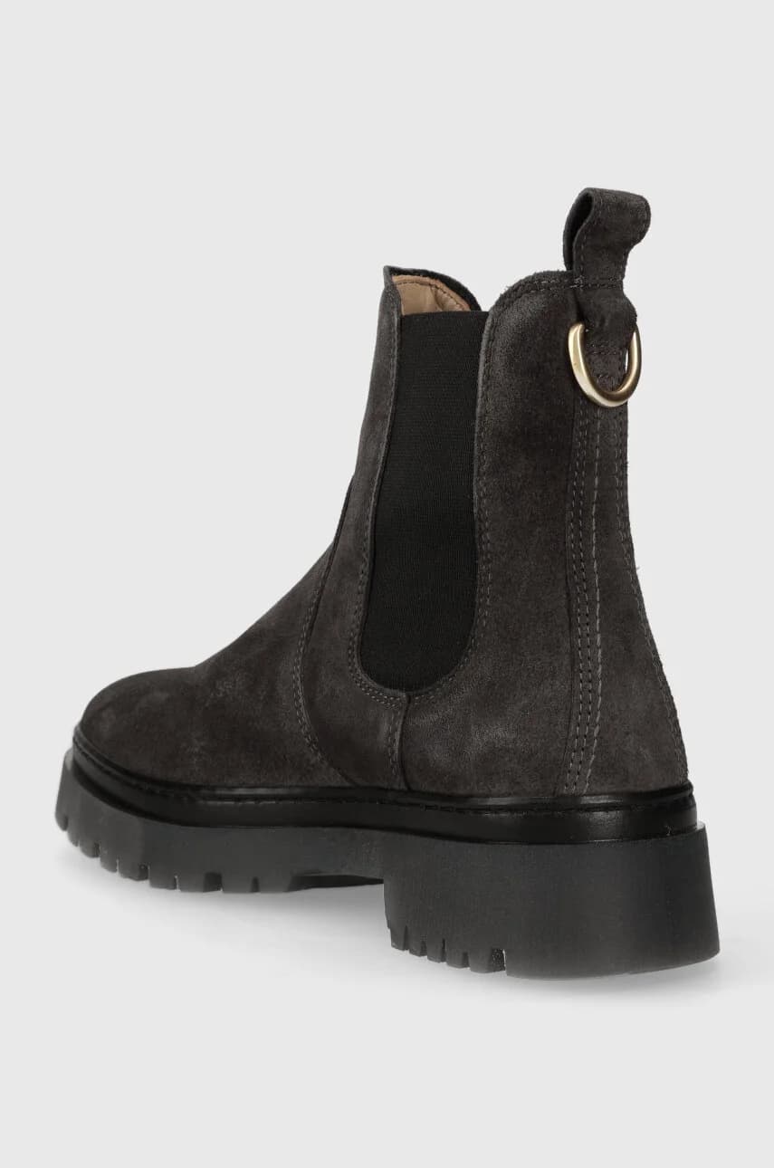 замшевые ботильоны Aligrey - фото 3