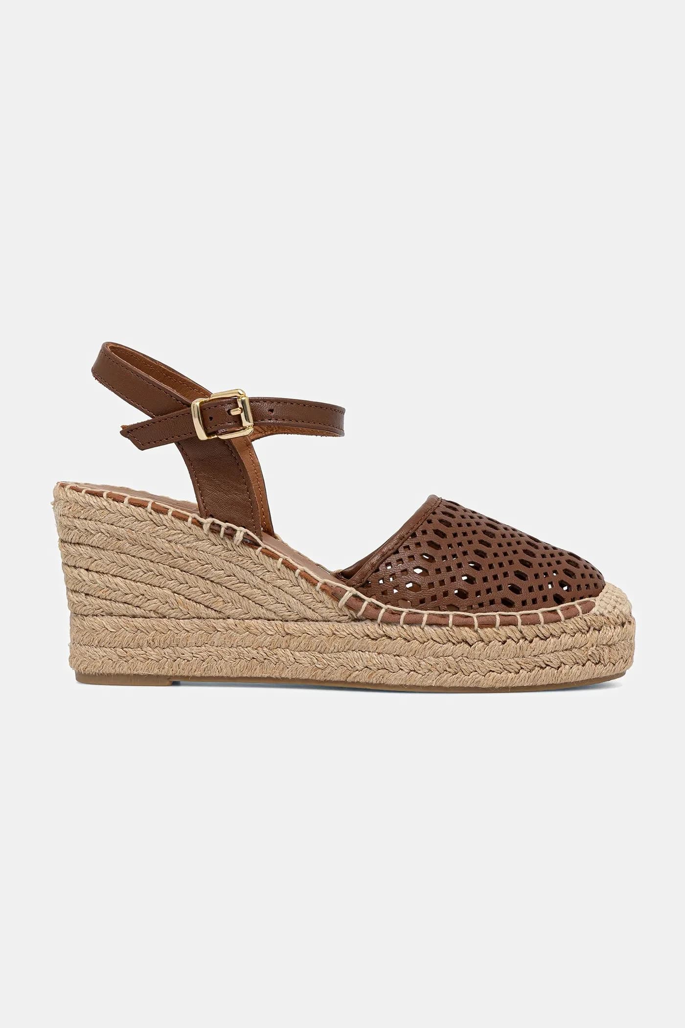 Кожаные эспадрильи - фото 2