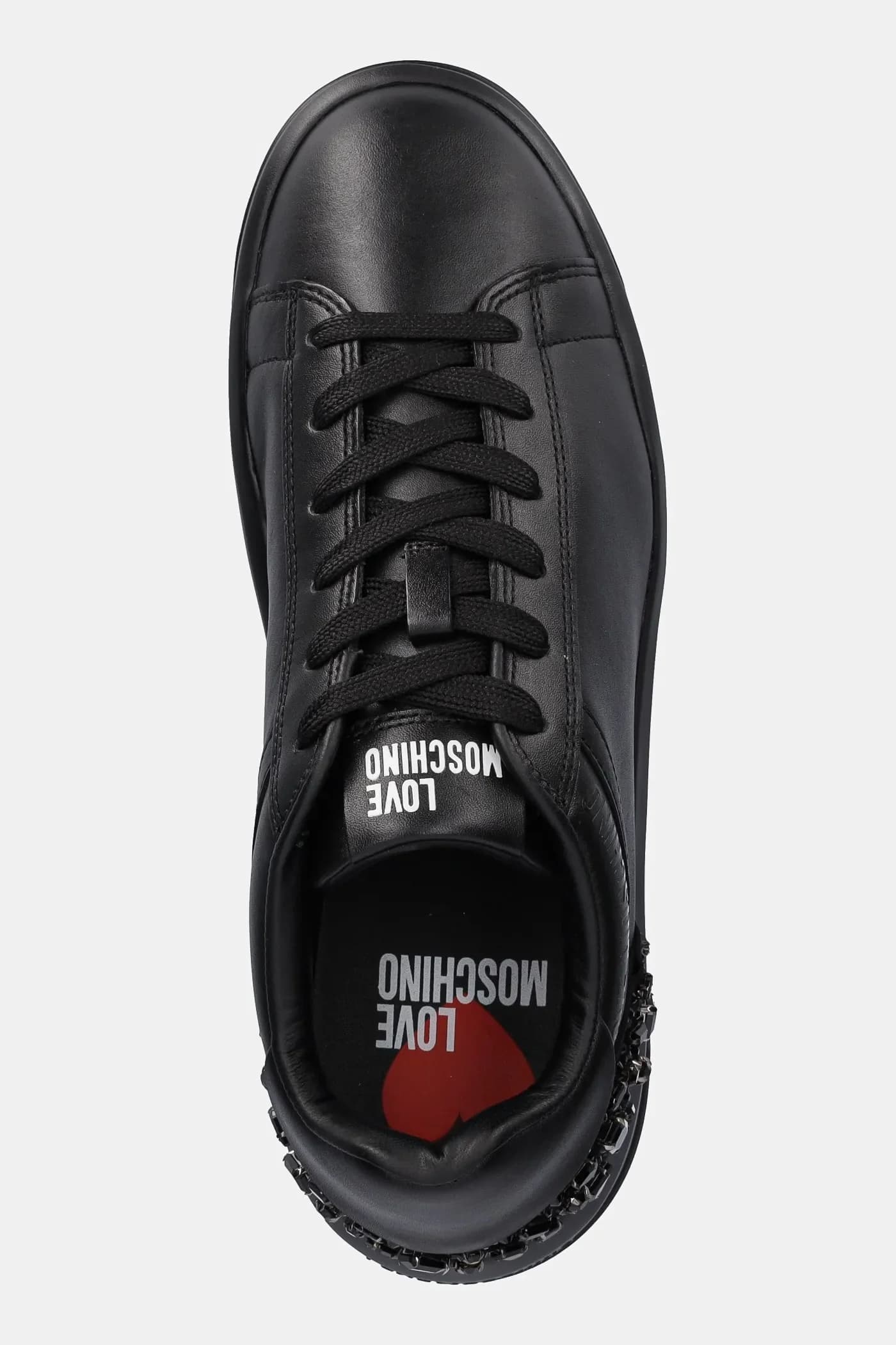 Кожаные кроссовки - фото 4