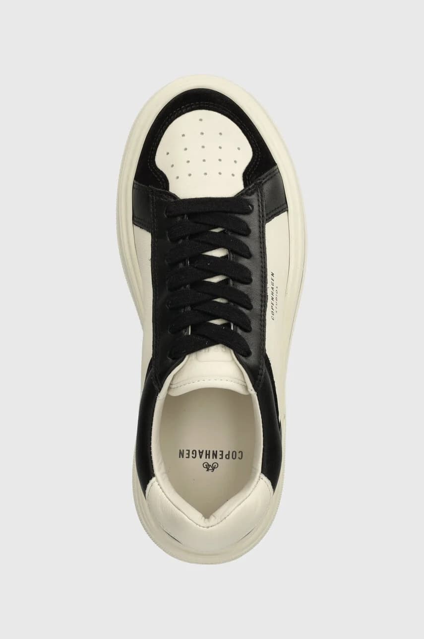 кроссовки из смесовой кожи - фото 4