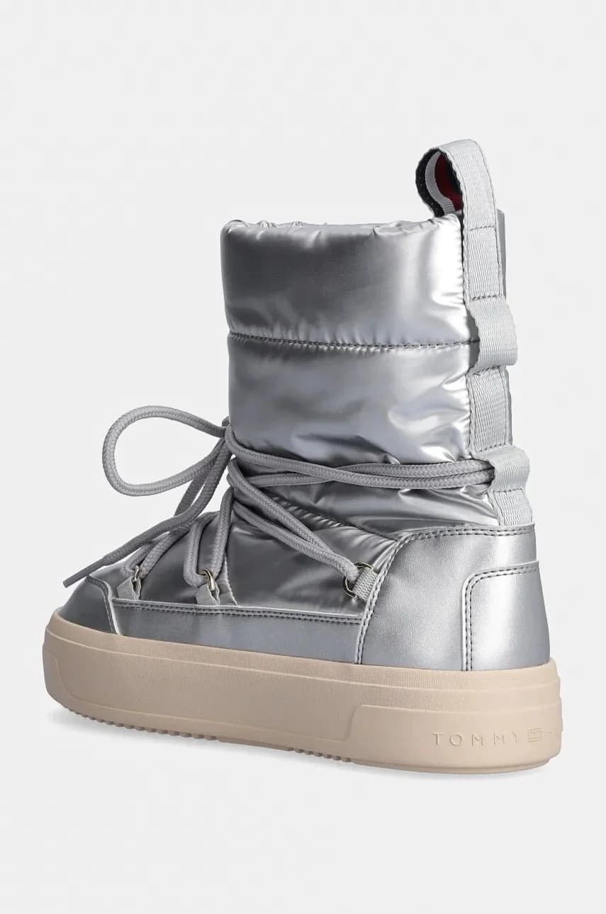 зимние ботинки LACE-UP METALLIC SNOWBOOT - фото 3