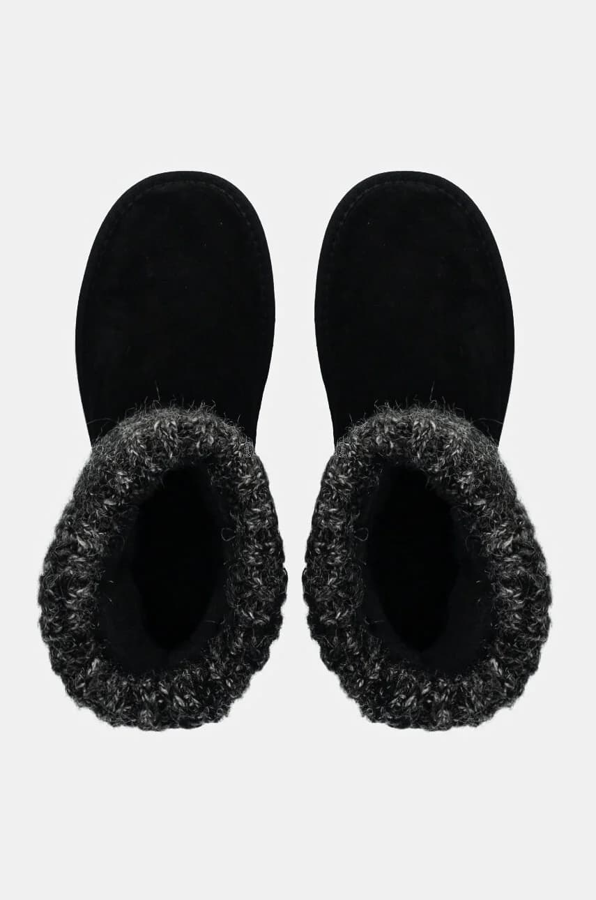 Замшевые зимние ботинки - фото 4