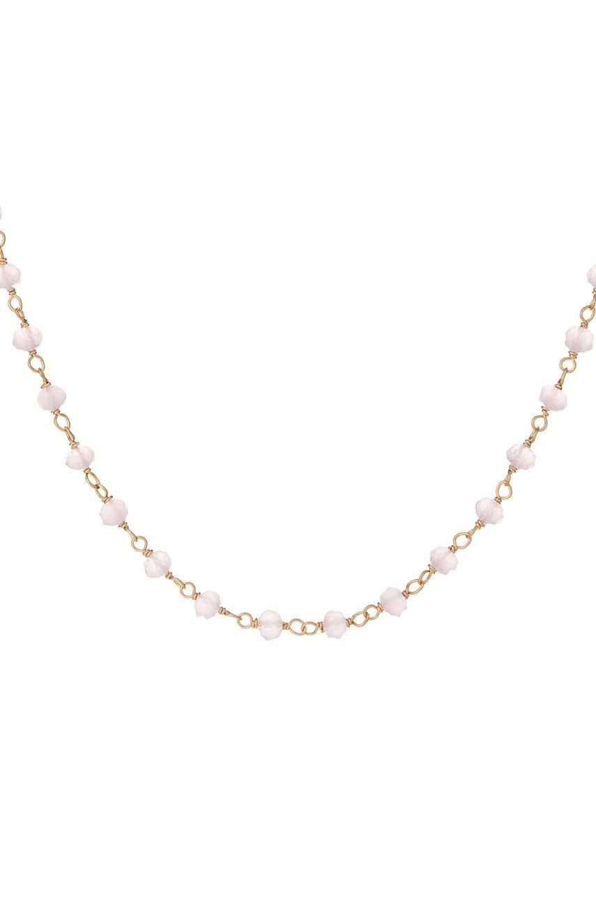 Овальное колье из позолоченного серебра