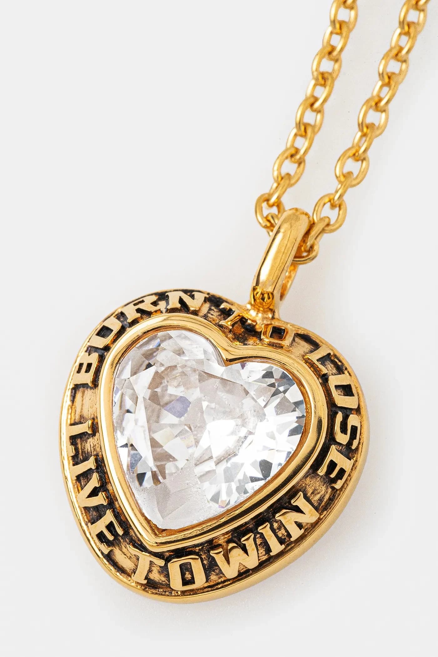 Серебряное колье с подвеской в ​​форме сердца - фото 2