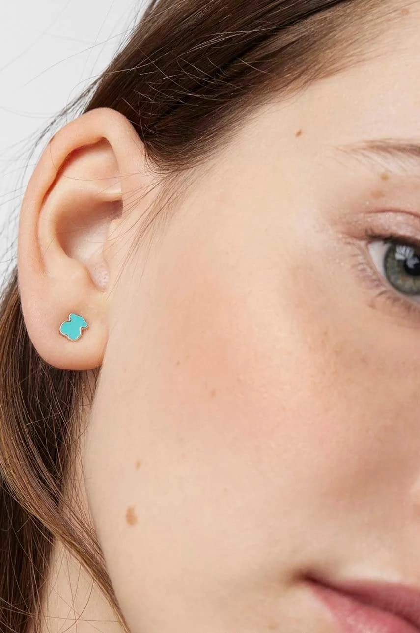 Серебряные серьги «Маффин» - фото 4