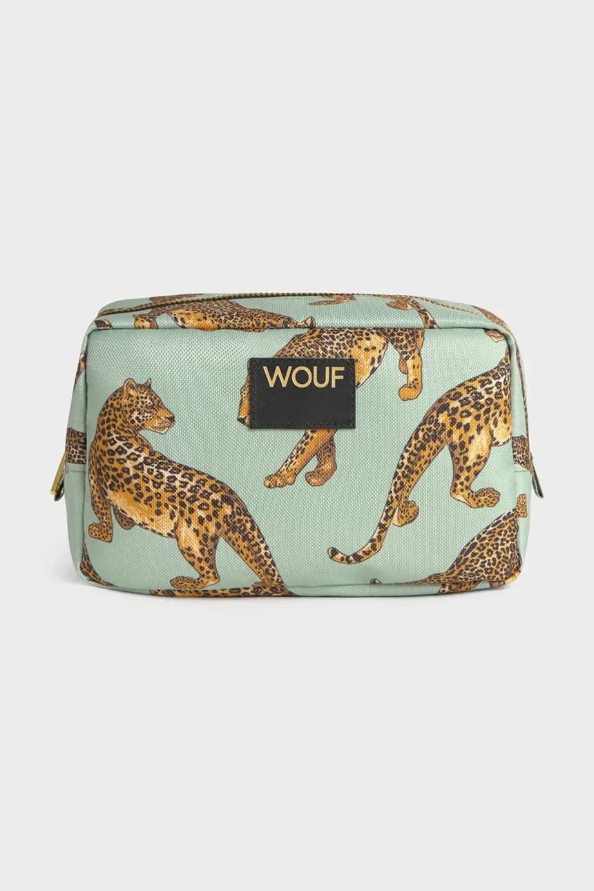 Дорожная косметичка Emerald Leopard 20 х 9,5 х 13 см