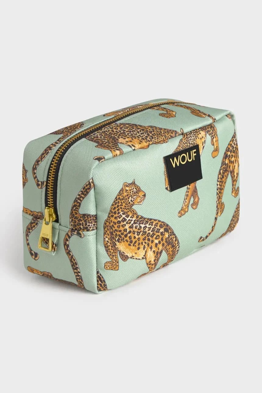 Дорожная косметичка Emerald Leopard 20 х 9,5 х 13 см - фото 2