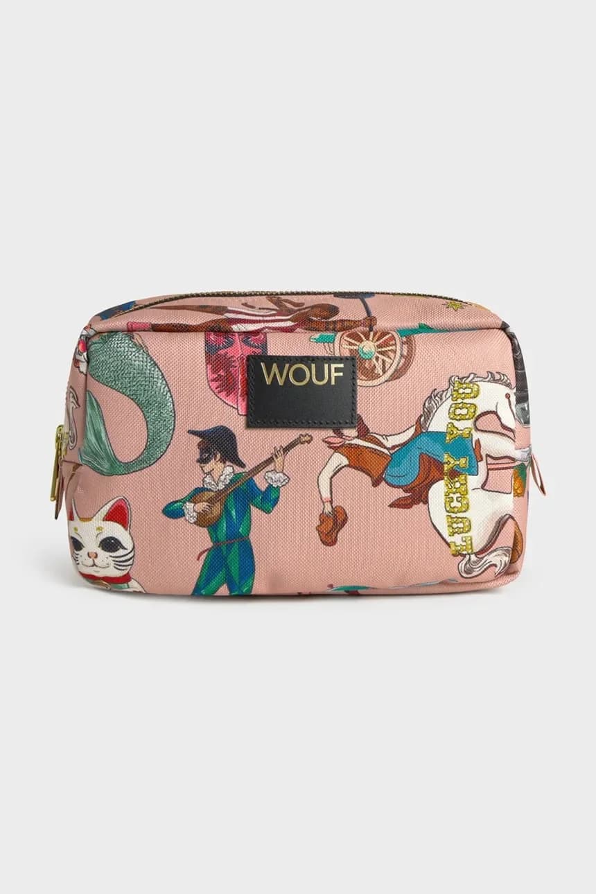 Цирковая дорожная косметичка 20 х 13 х 9,5 см.