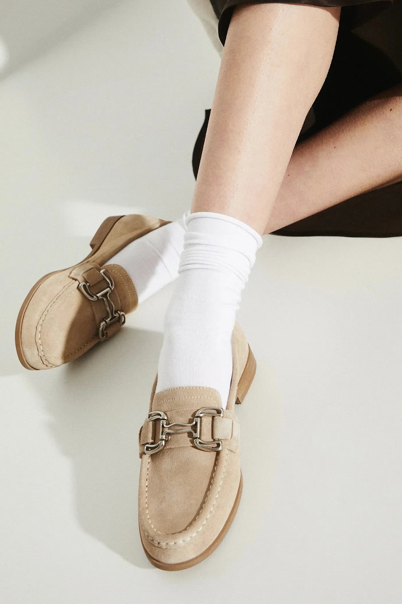 Замшевые мокасины