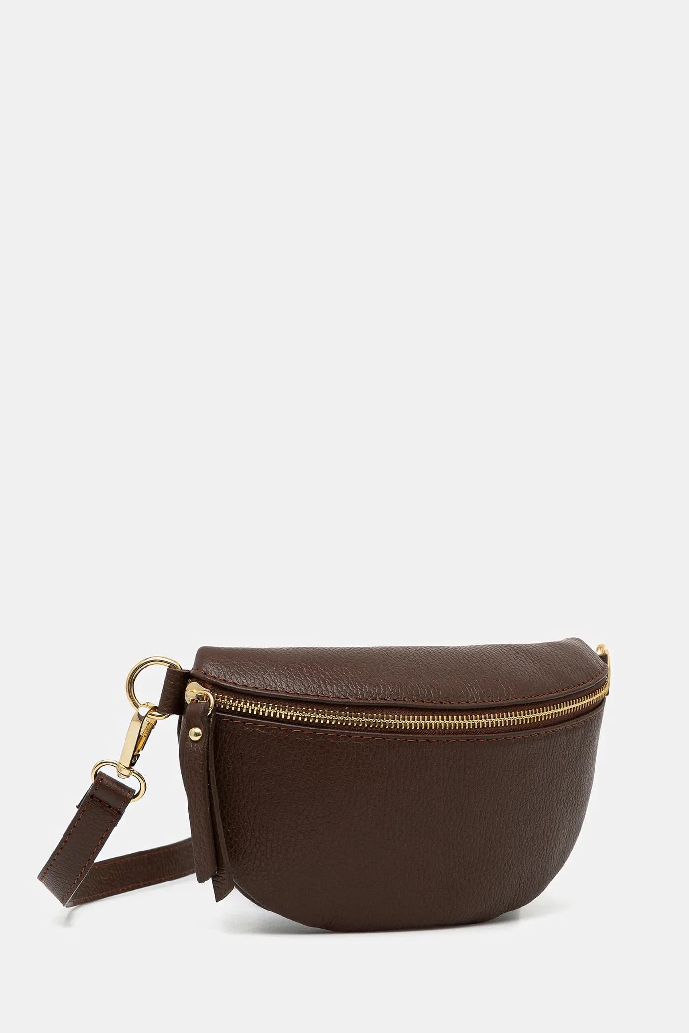 Кожаная поясная сумка - фото 2