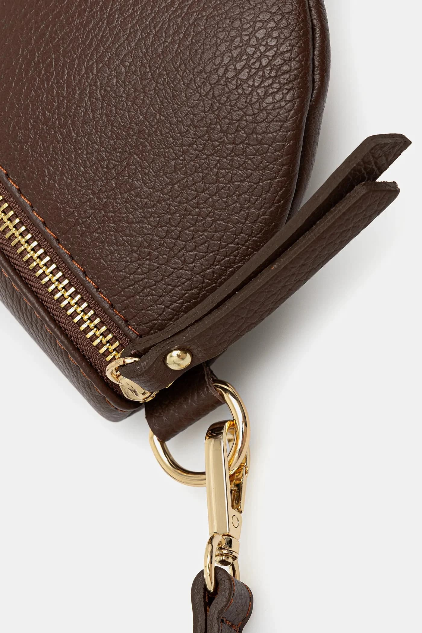 Кожаная поясная сумка - фото 3