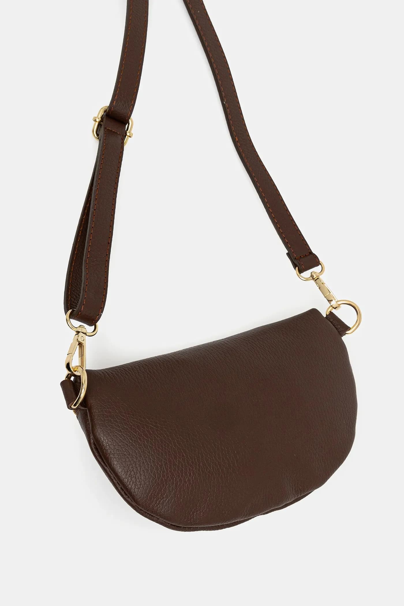 Кожаная поясная сумка - фото 4