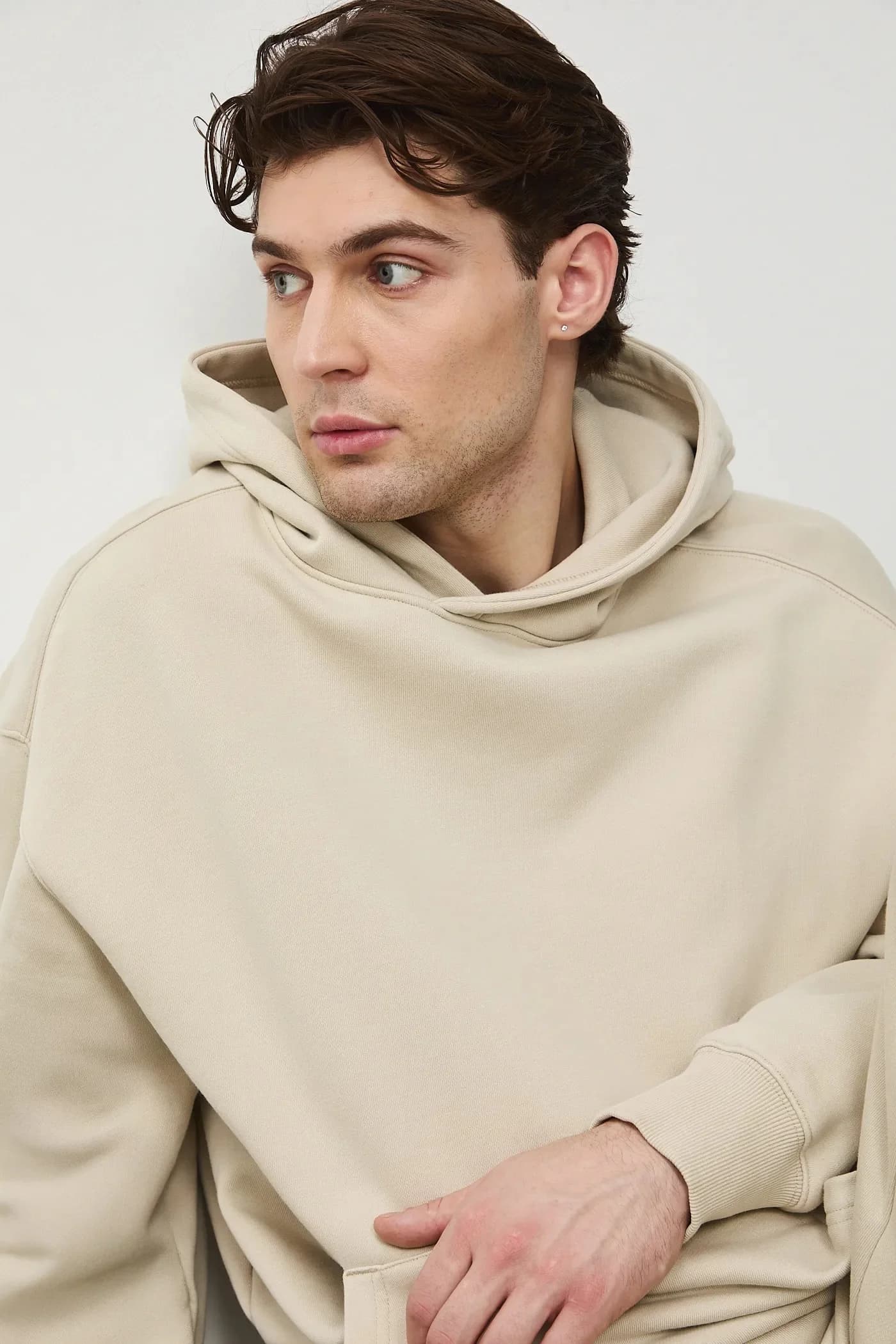 Мужская толстовка из хлопка - фото 4