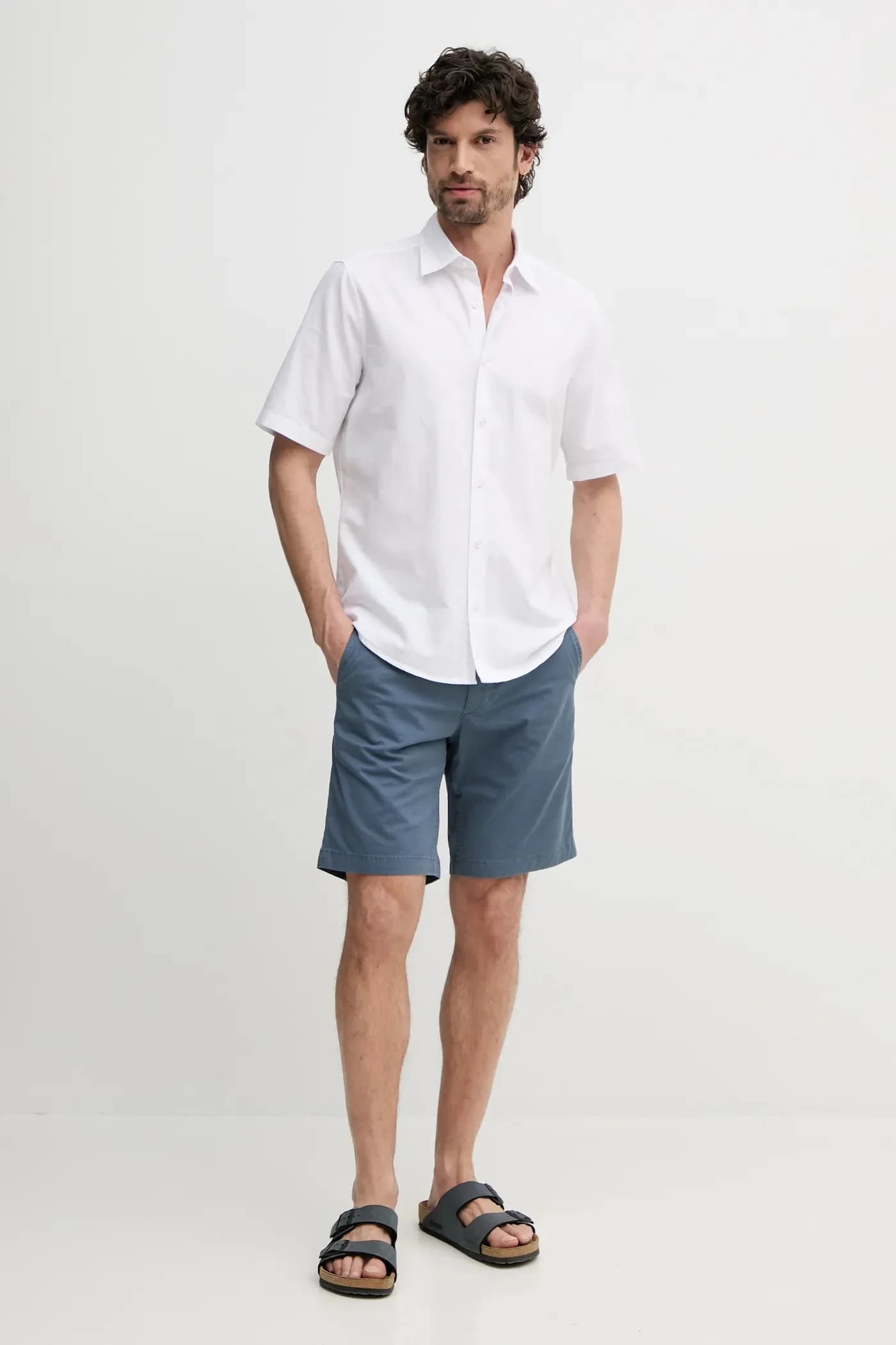 Хлопковая рубашка - фото 2