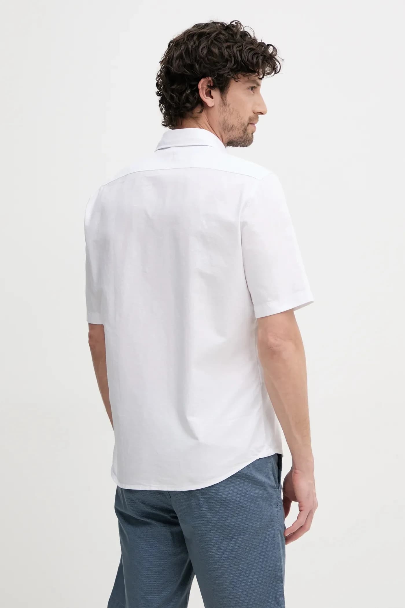 Хлопковая рубашка - фото 3