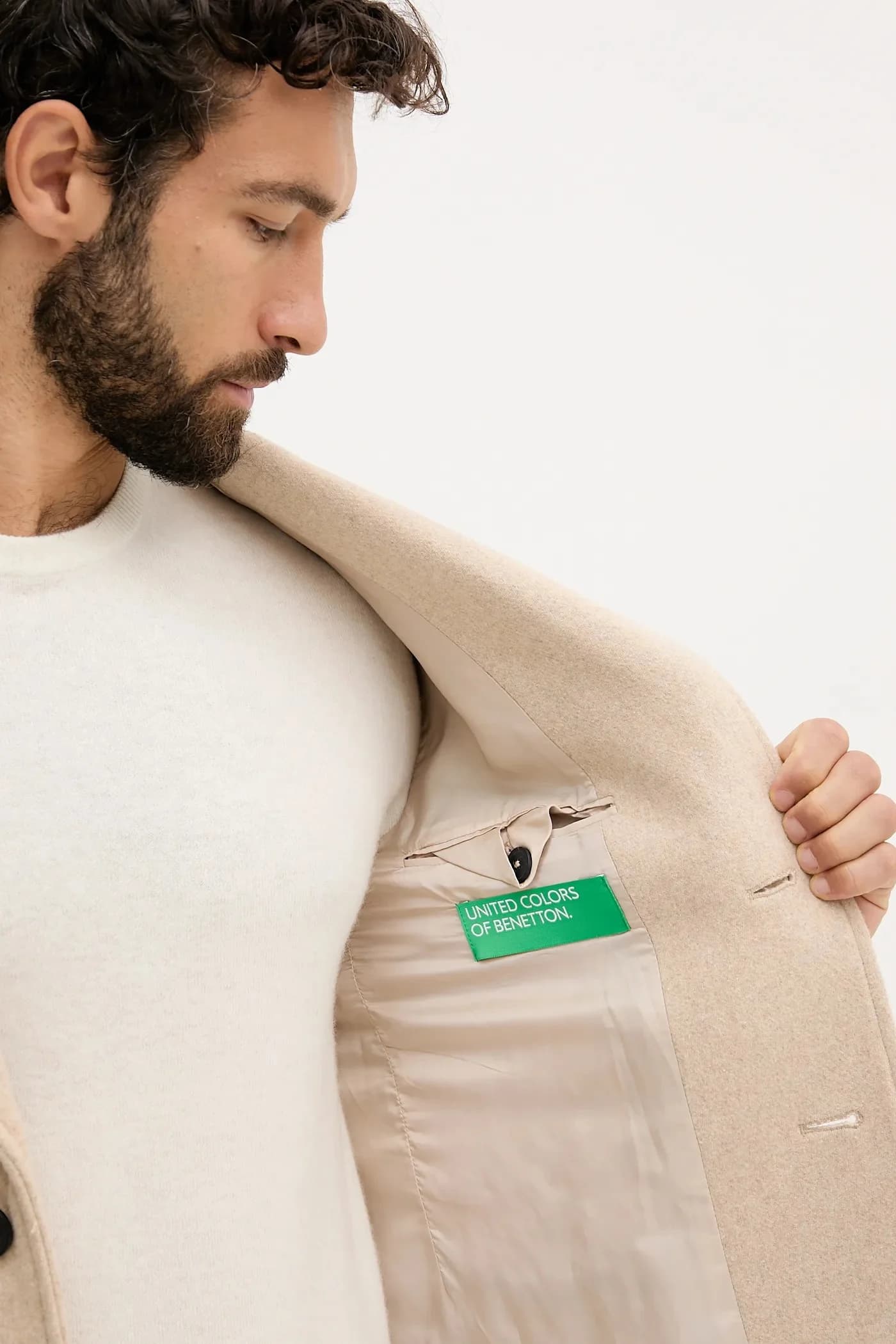 Пальто с добавлением шерсти - фото 6