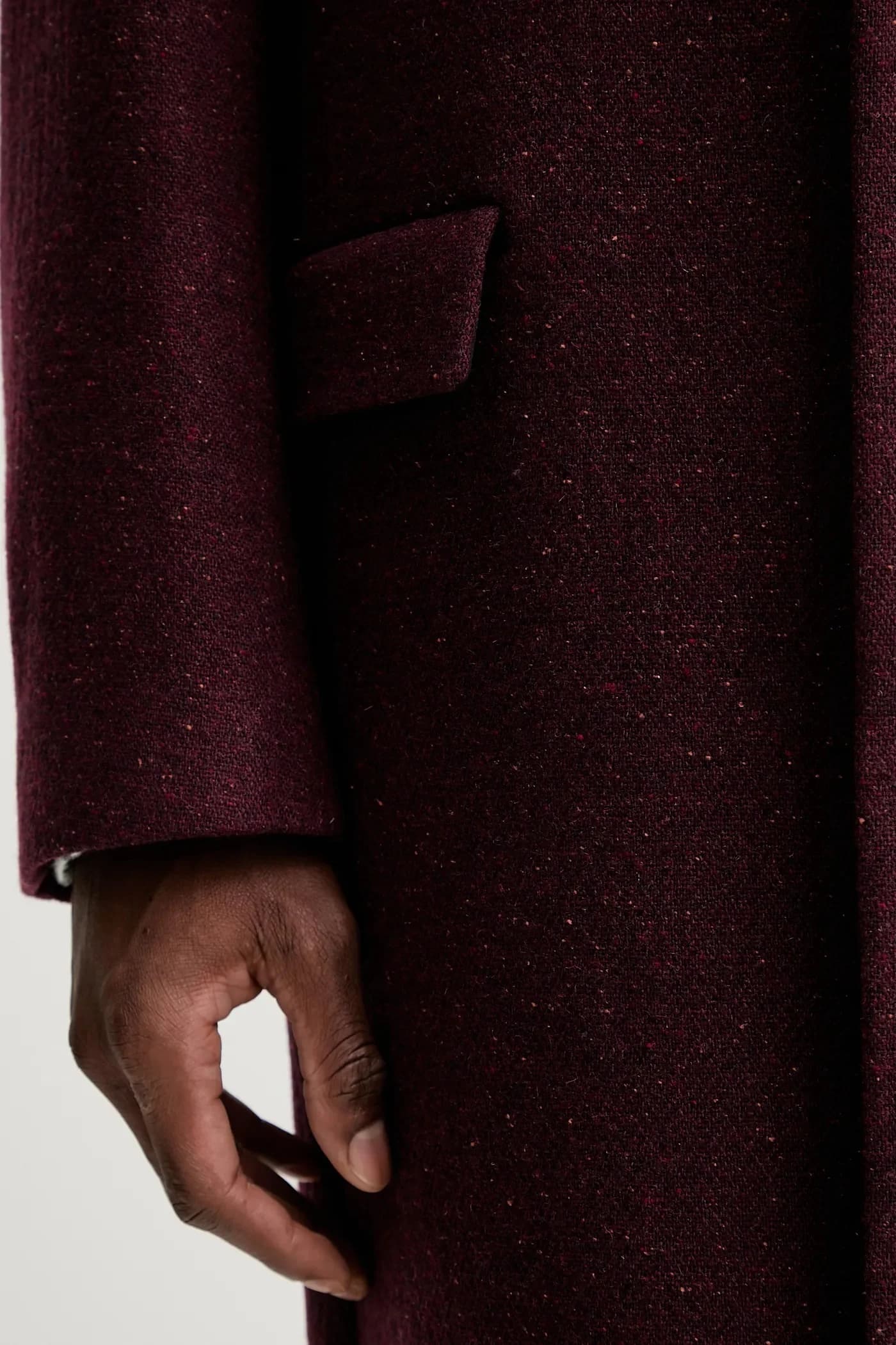 Пальто с добавлением шерсти Mald2541 - фото 5