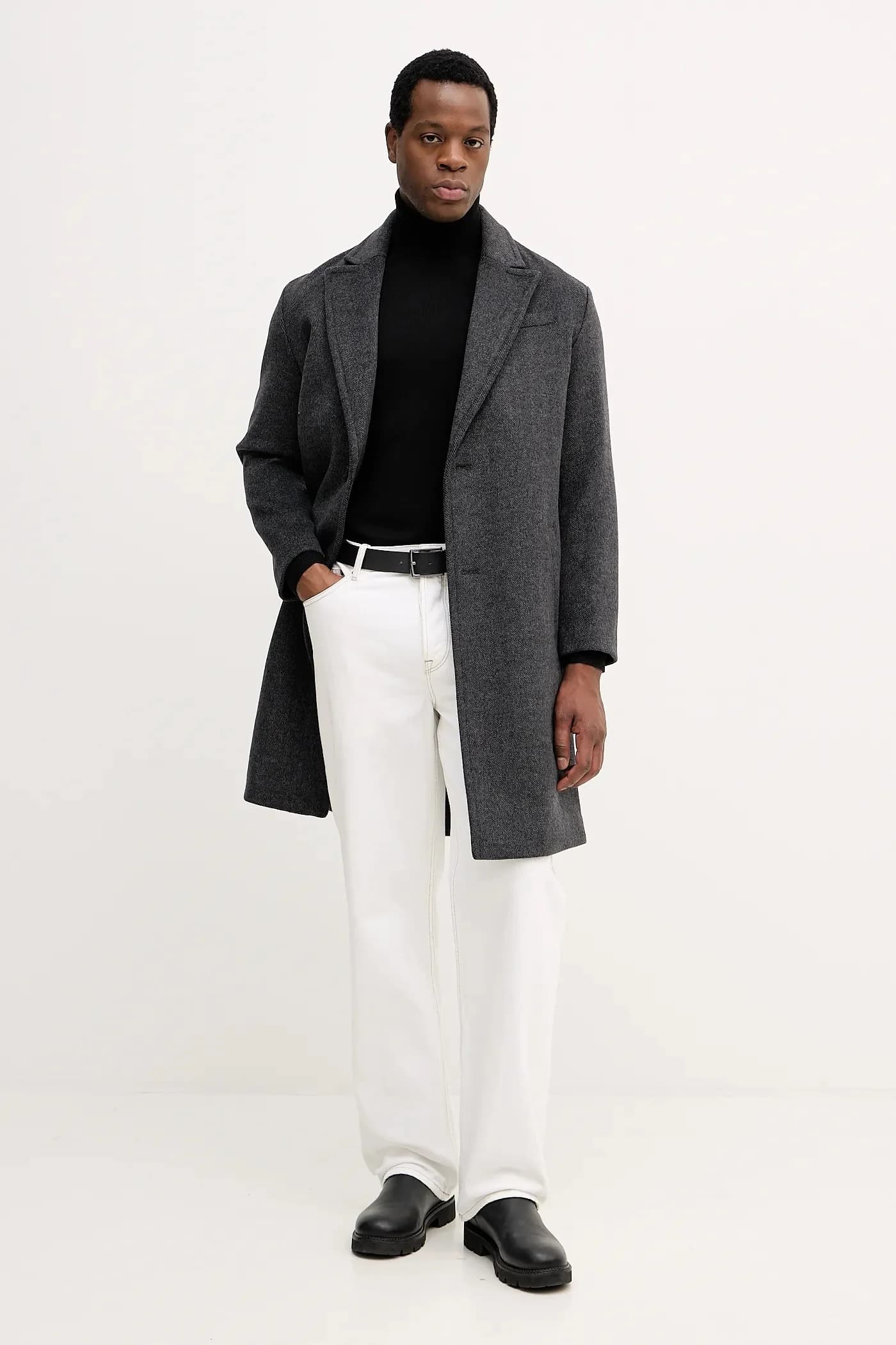 Свитер из смесовой шерсти - фото 2