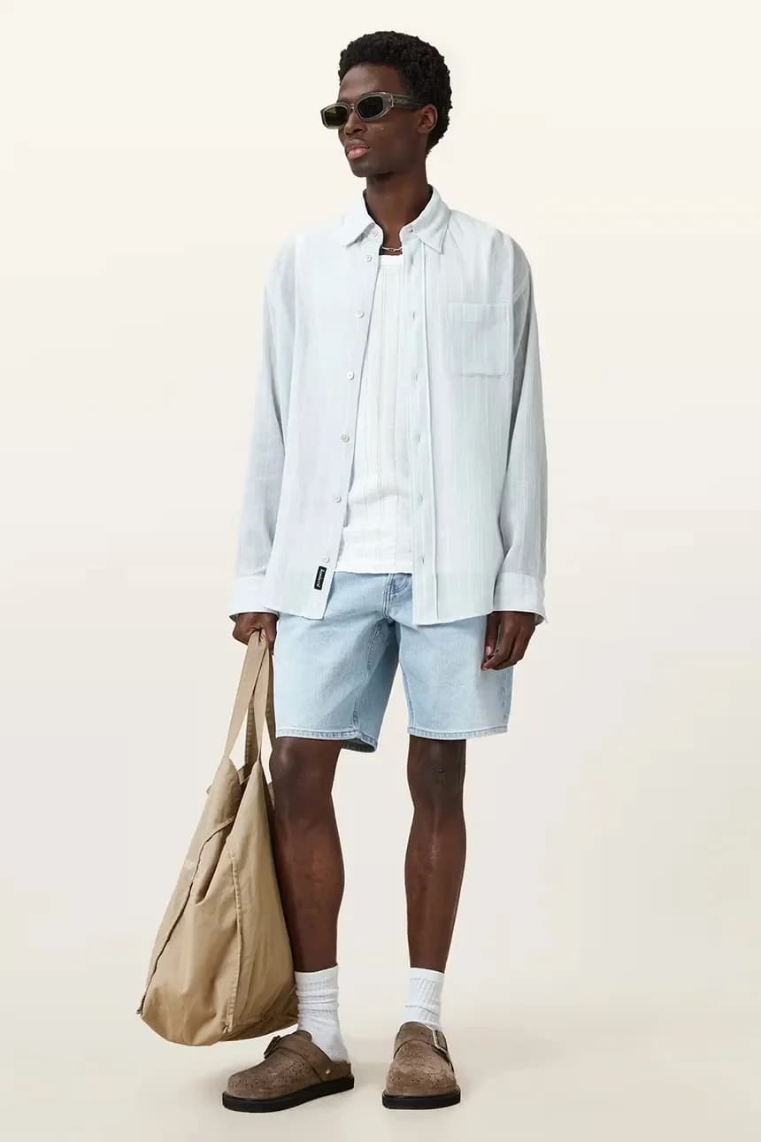 джинсовые шорты SWITCH - фото 7