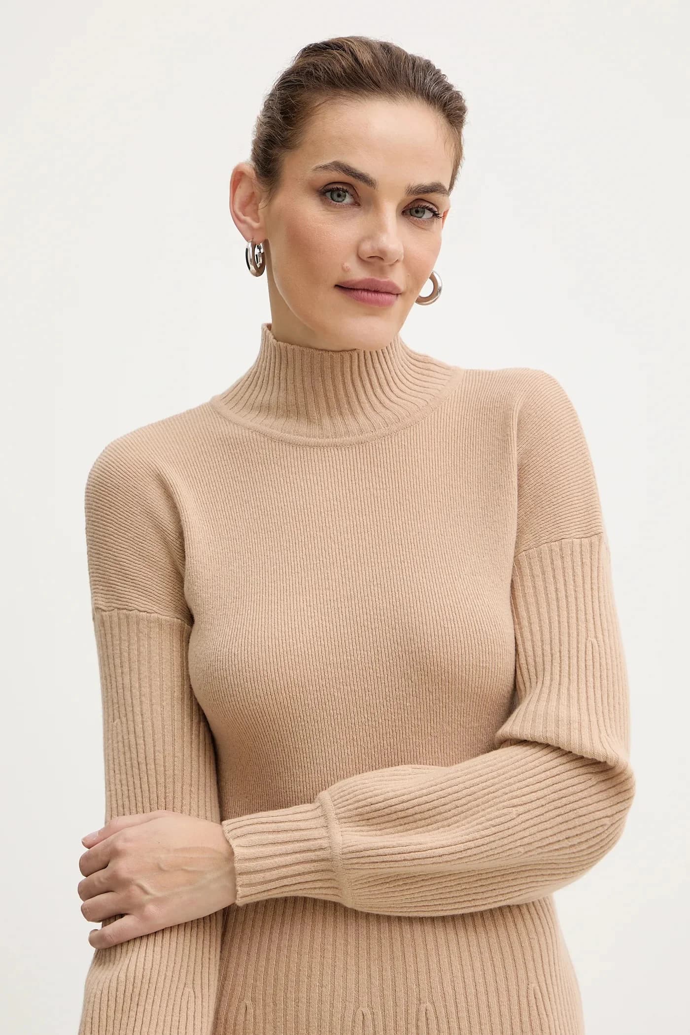 Шерстяное платье - фото 4