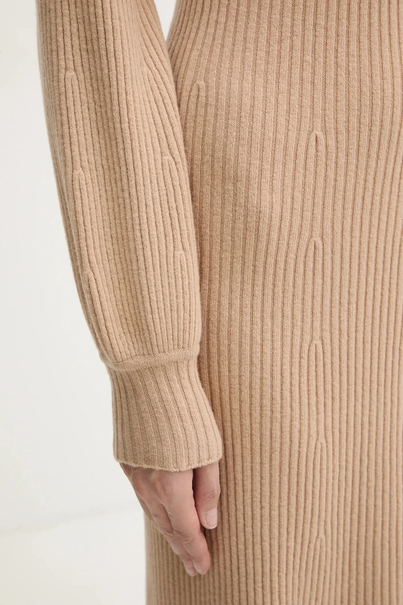 Шерстяное платье - фото 5