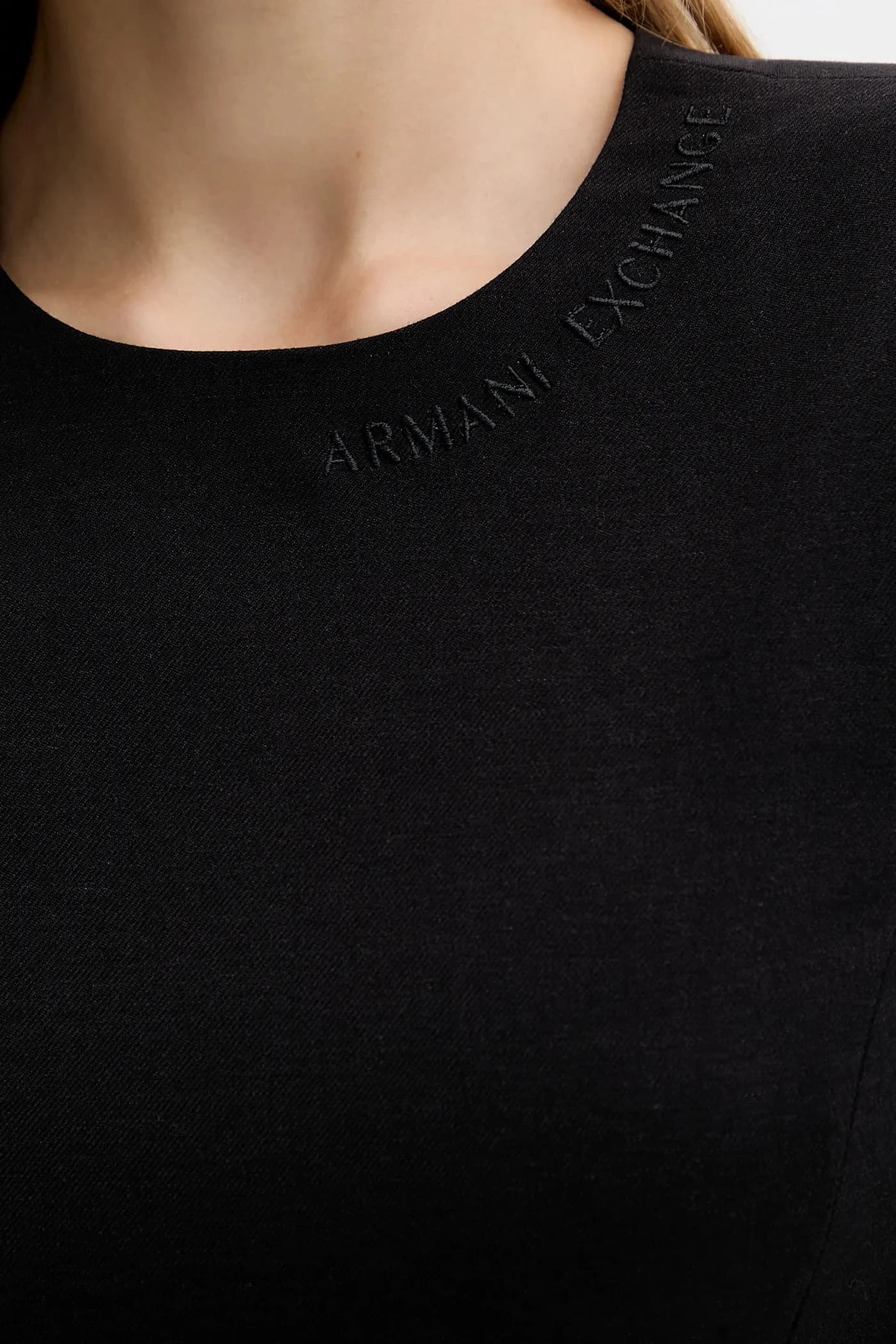 Платье из смесовой шерсти - фото 5