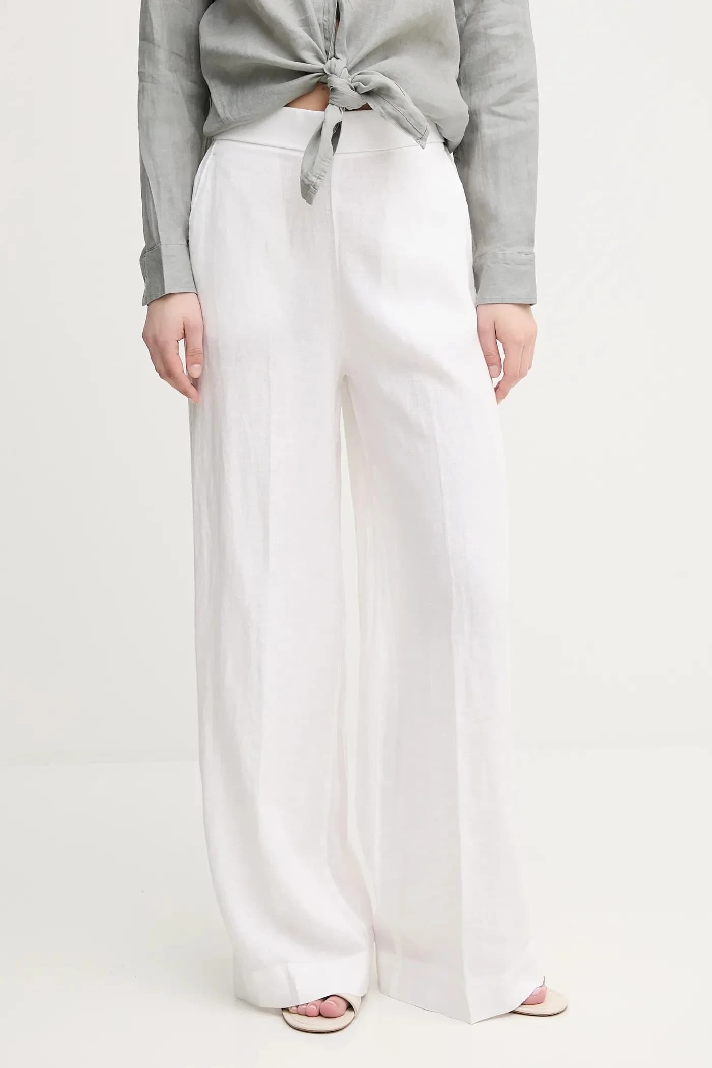 Льняные брюки