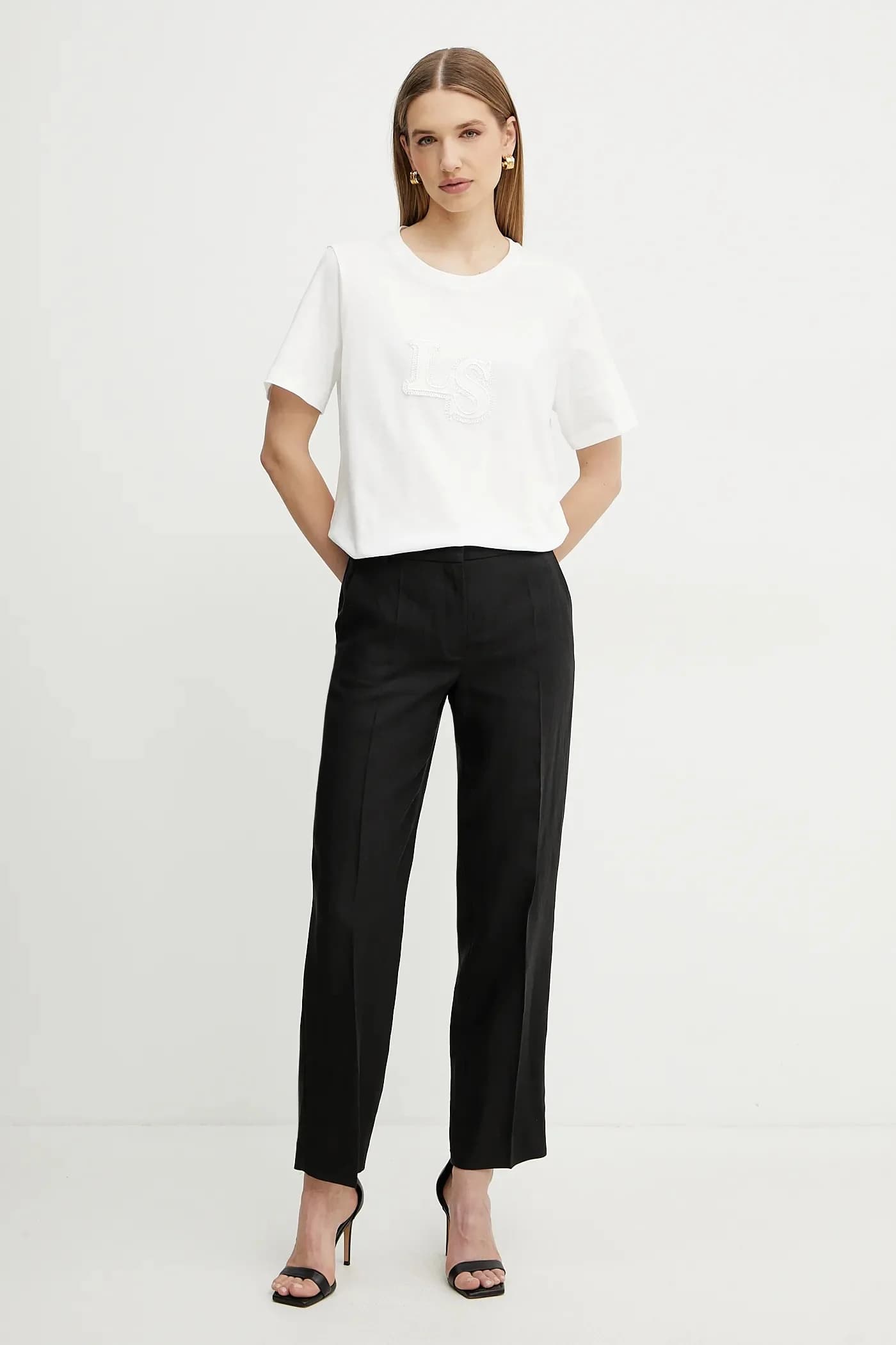 Льняные брюки - фото 2