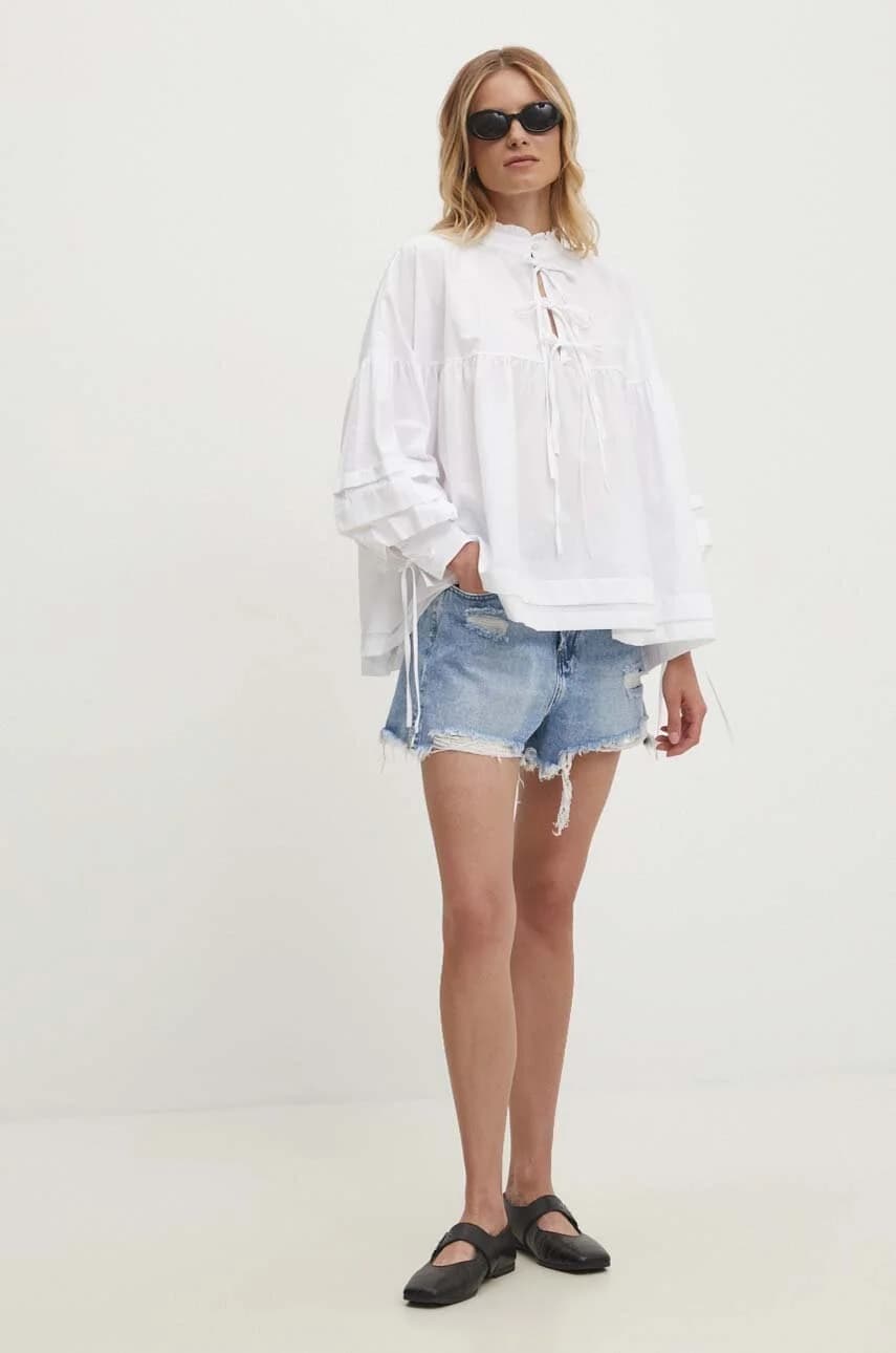 Джинсовые шорты - фото 2