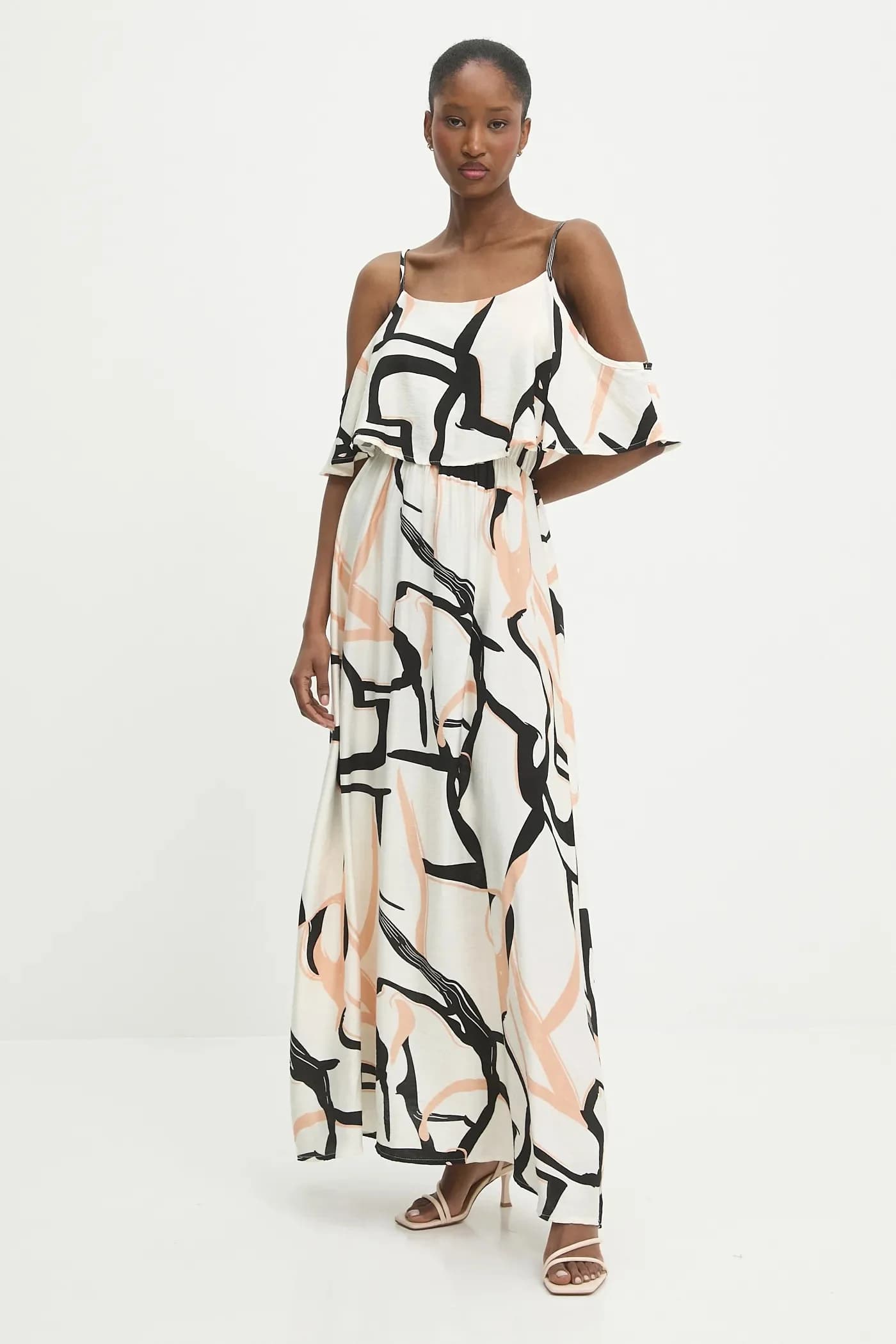 Льняное платье